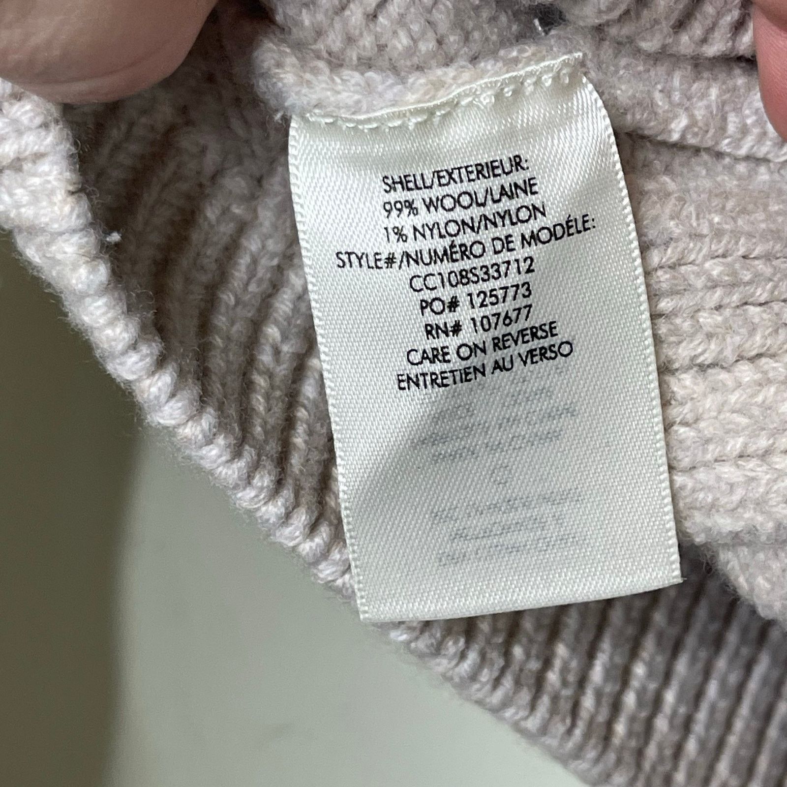 Alice + Olivia ALICE + OLIVIA Kala Cropped Cable-Knit Sweater light Almond Size XS / US 0-2 / IT 36-38 - 5 Thumbnail