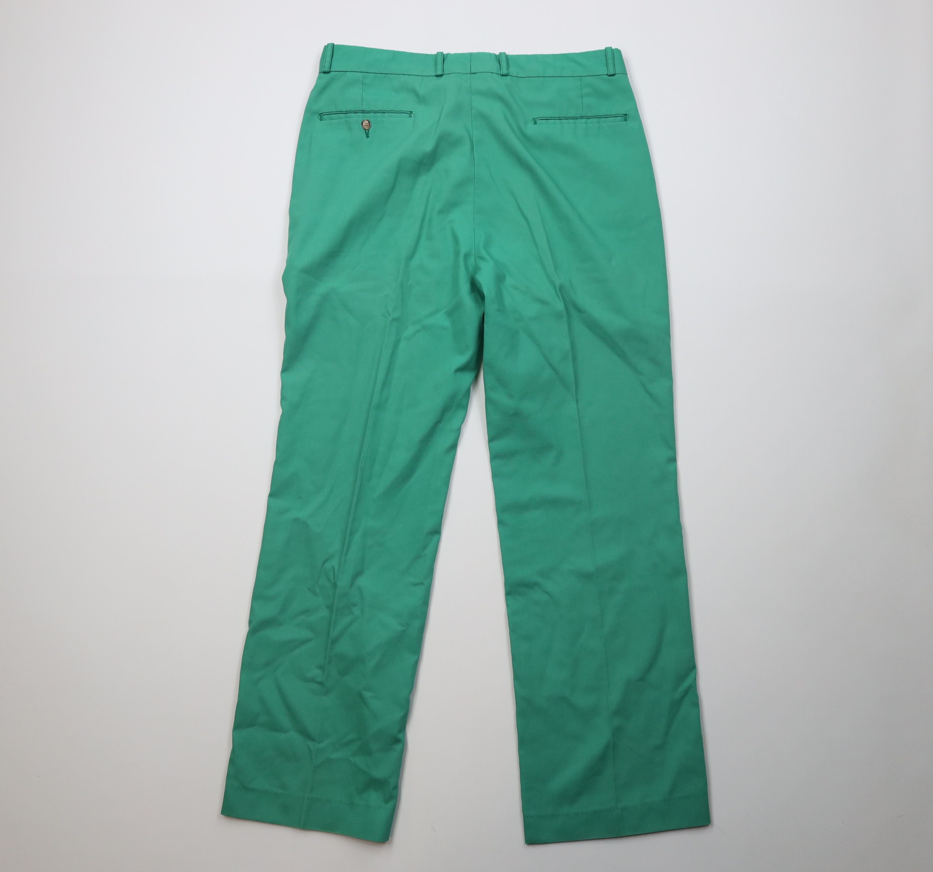 Vintage Vintage 70s Streetwear Flared Wide Leg Chino Pants Mint USA Size US 36 / EU 52 - 9 Thumbnail