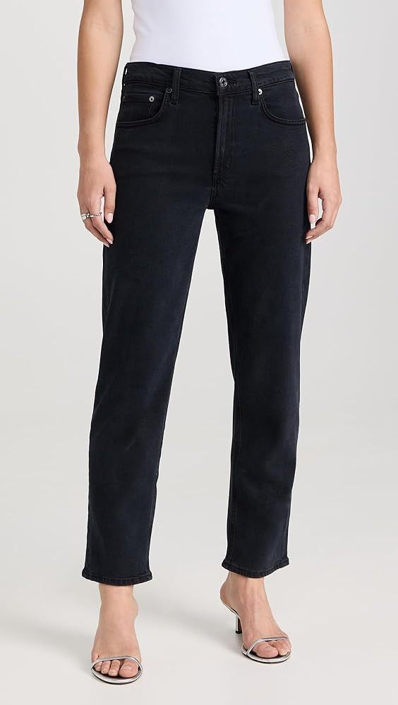 Agolde AGOLDE Kye Mid Rise Straight Crop Jeans SIZE 22 Size 22" - 2 Thumbnail