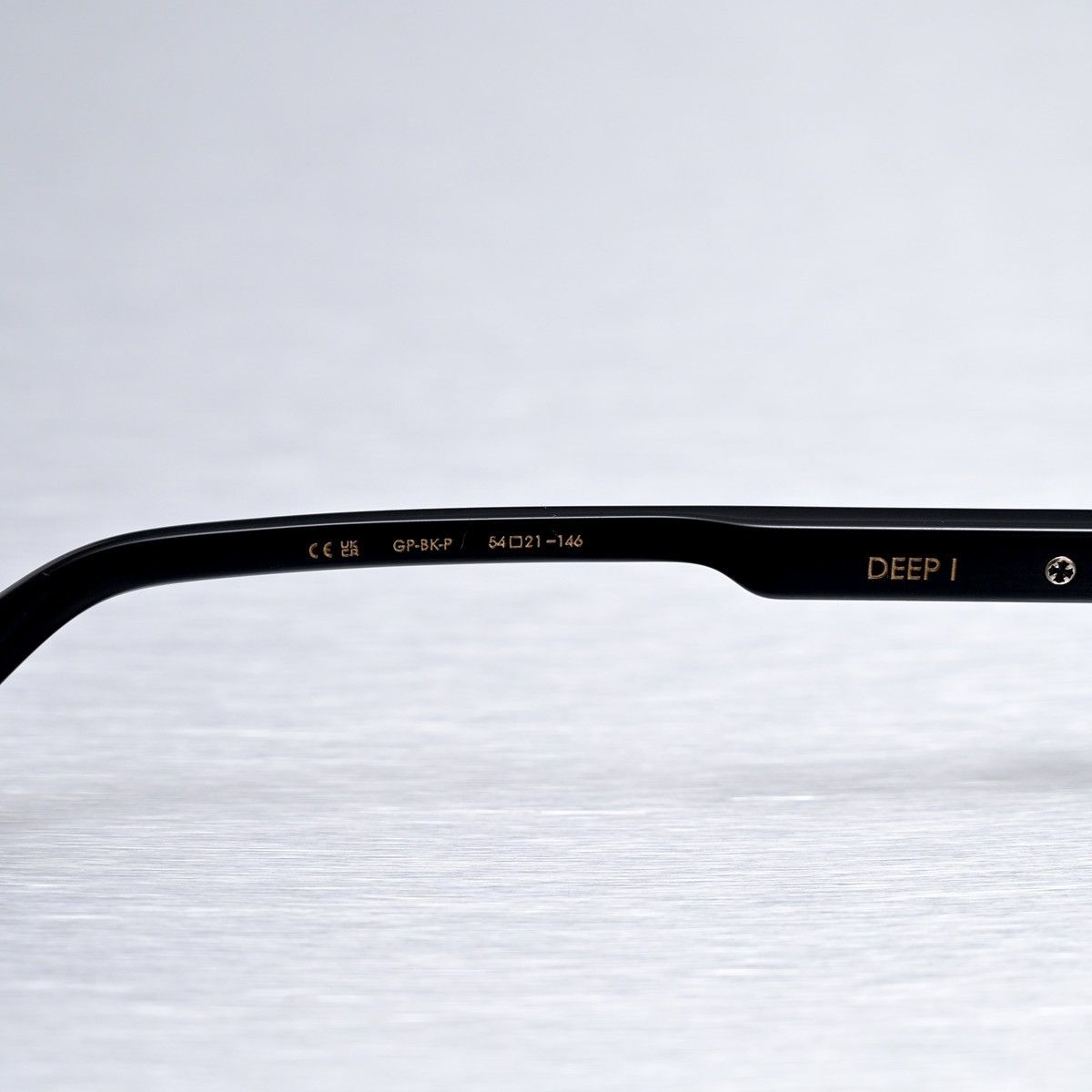 Chrome Hearts CHROME HEARTS DEEP I GP BLACK PLASITC SUNGLASSES Size ONE SIZE - 5 Thumbnail