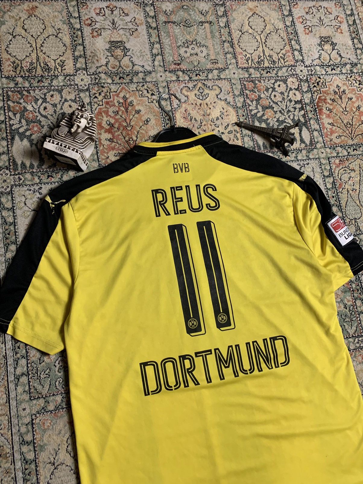 Puma × Vintage PUMA BURUSSIA DORTMUND MARCO REUS 11 SOCCER JERSEY Size US M / EU 48-50 / 2 - 11 Thumbnail