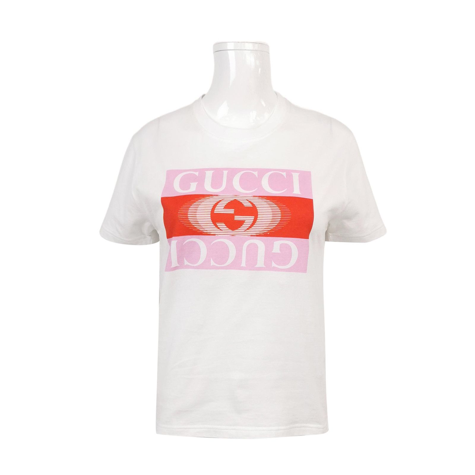 Gucci Gucci Logo Short Sleeve T-Shirt Size M Size US M / EU 48-50 / 2 - 1 Thumbnail