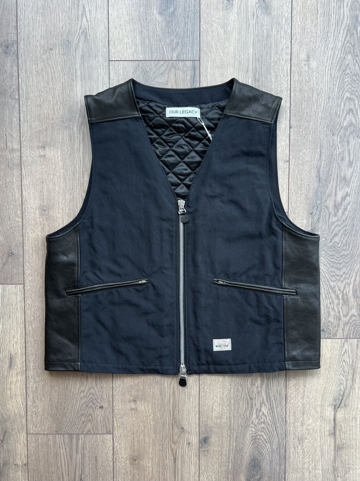 Stussy Stussy Leather Work Vest | Grailed