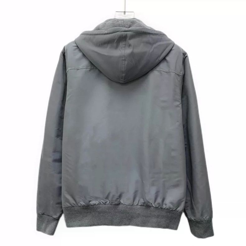 Louis Vuitton Louis Vuitton Grey monogrammed embroidered cotton hooded s Size US S / EU 44-46 / 1 - 4 Thumbnail