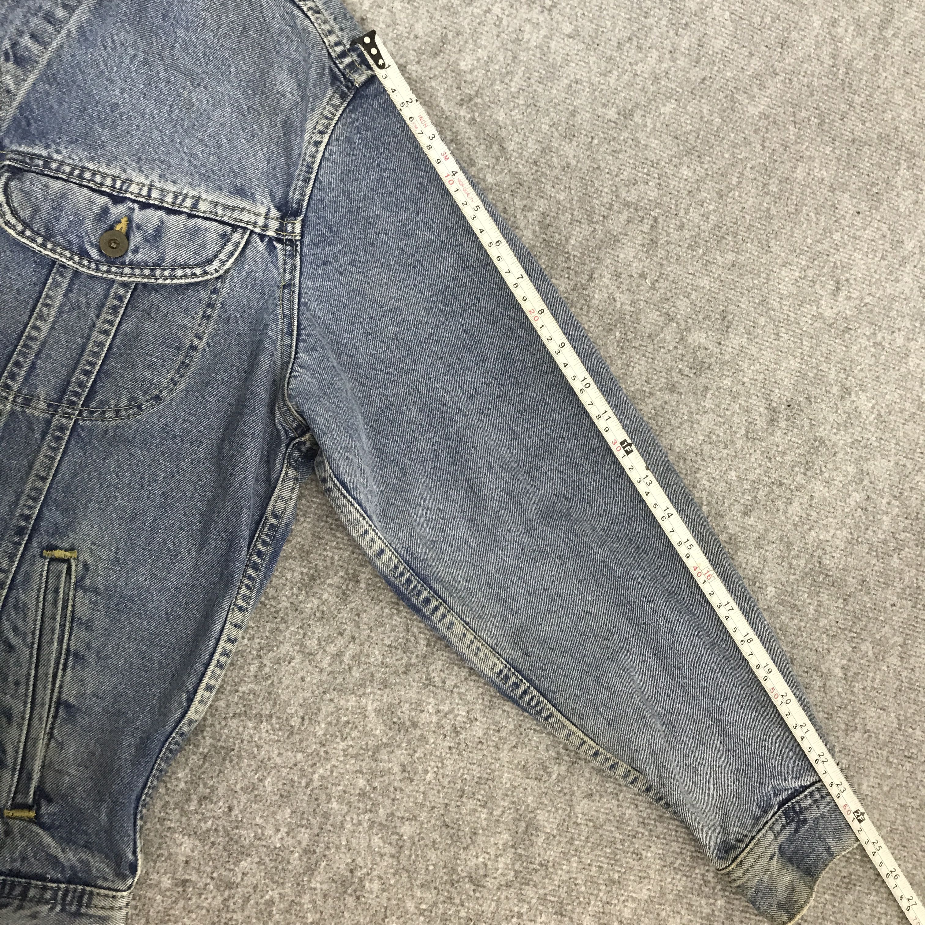 Lee vintage 90s Lee dungarees tracker denim jacket Size US L / EU 52-54 / 3 - 6 Thumbnail