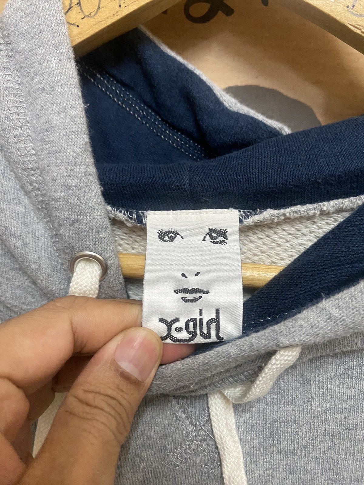 20471120 X-Girl Big Logo Size US M / EU 48-50 / 2 - 3 Thumbnail