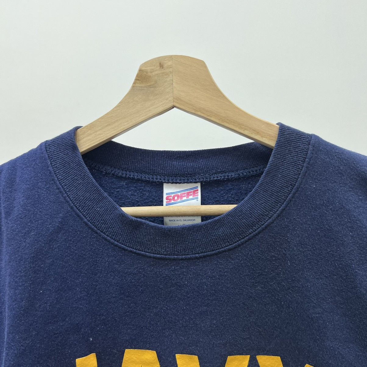 Vintage VINTAGE 90'S NAVY MILITARY Oversized CREWNECK Size US XL / EU 56 / 4 - 4 Thumbnail