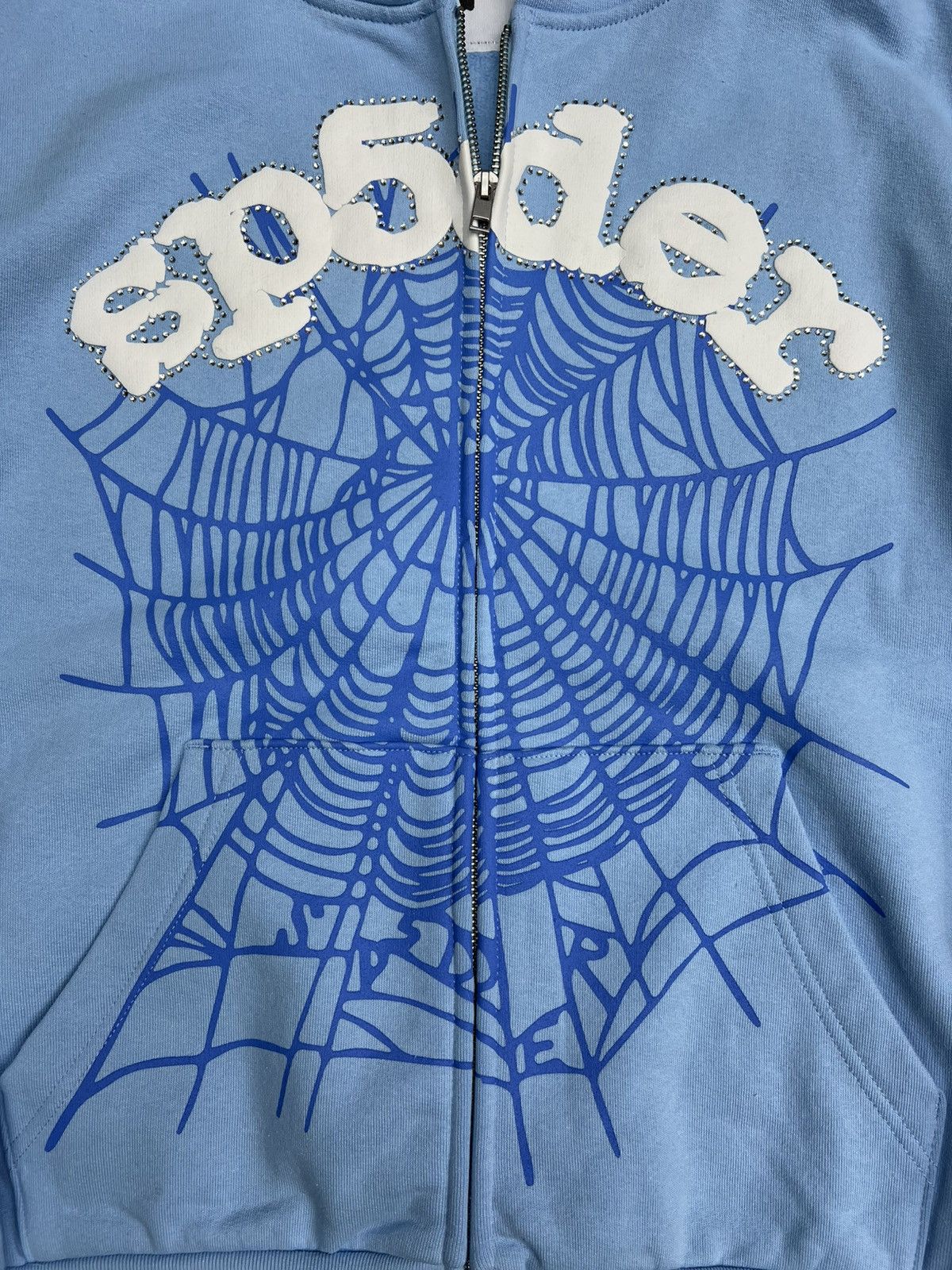 Sp5der Sp5der OG Web Zip Up Hoodie Size US M / EU 48-50 / 2 - 2 Thumbnail