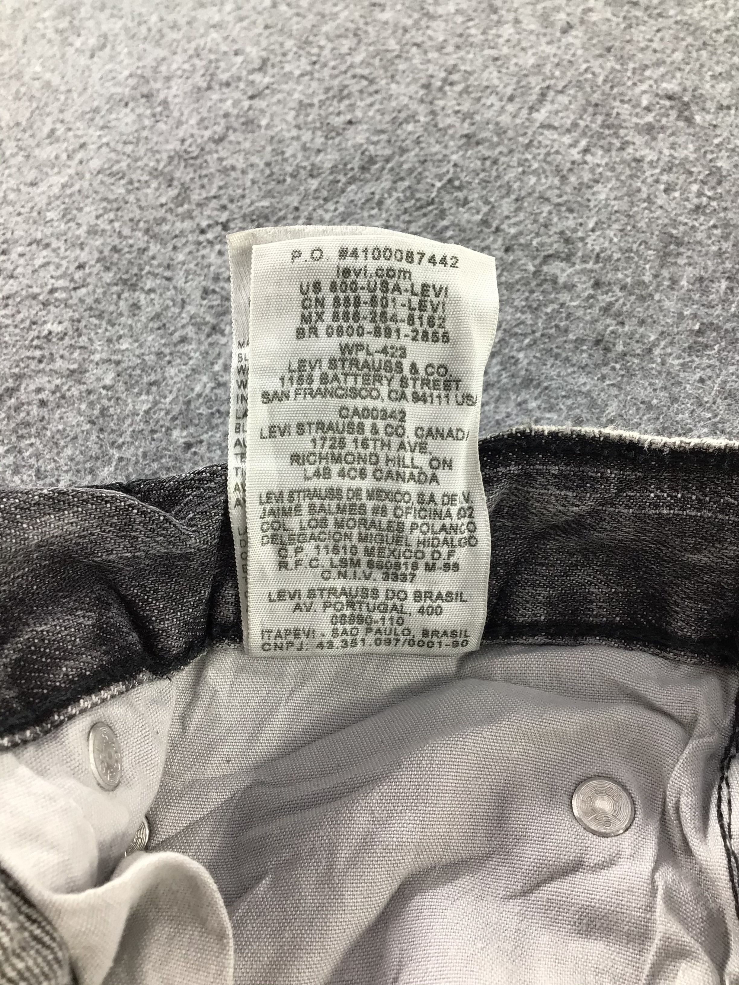 Levi's Vintage Distress Levis 505 Jeans-JM287 Size US 34 / EU 50 - 12 Thumbnail
