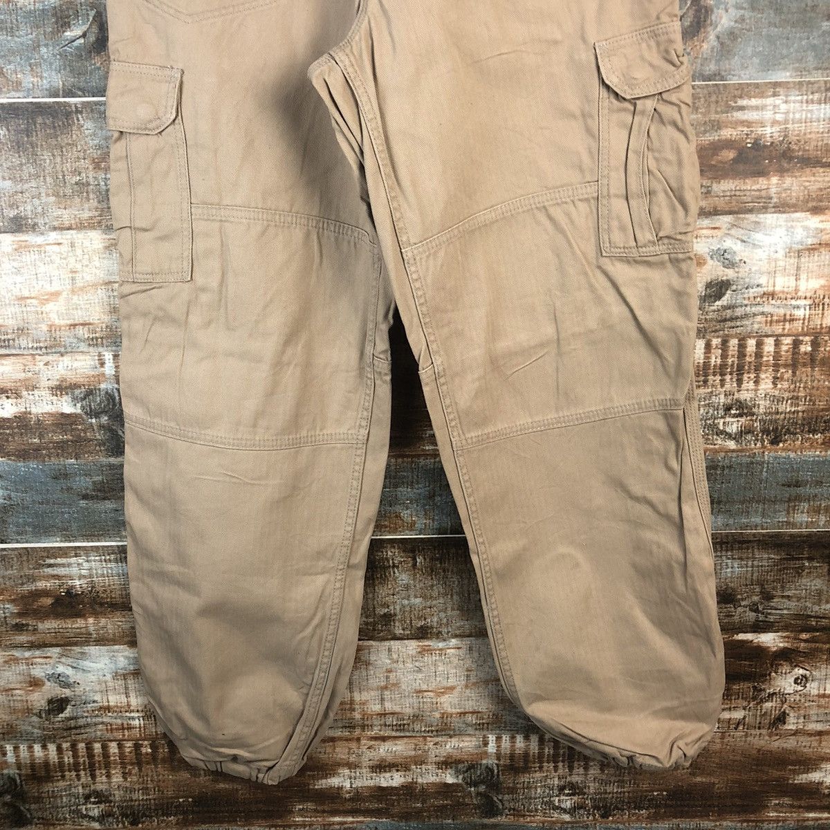 Japanese Brand DL Even River Brown Cargo Multipocket Pants #C703 Size US 30 / EU 46 - 6 Thumbnail
