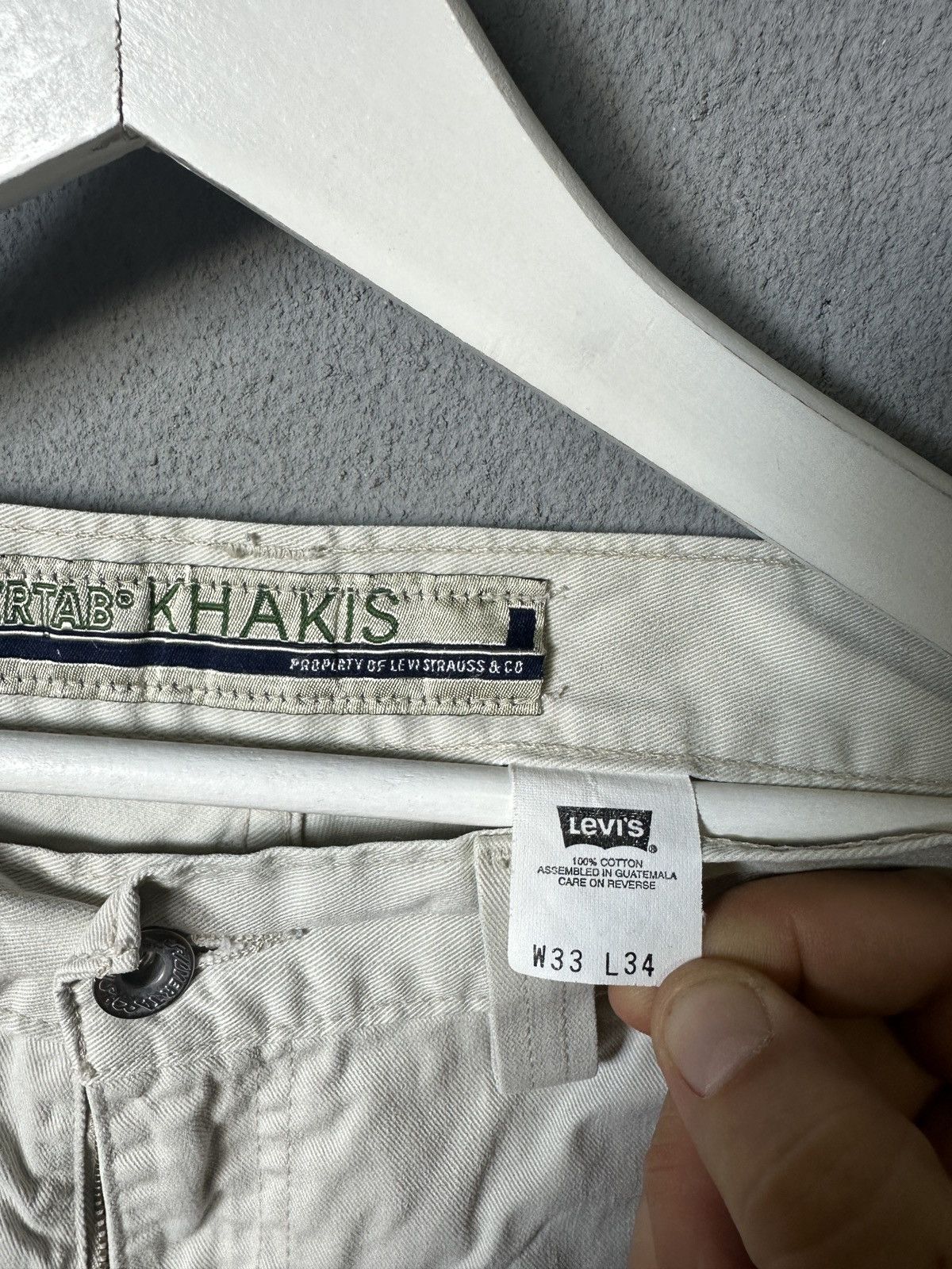 Levi's × Levi's Vintage Clothing × Vintage VINTAGE LEVI'S KHAKIS SILVER TAB WIDE BAGGY CARGO PANTS Size US 33 - 4 Thumbnail