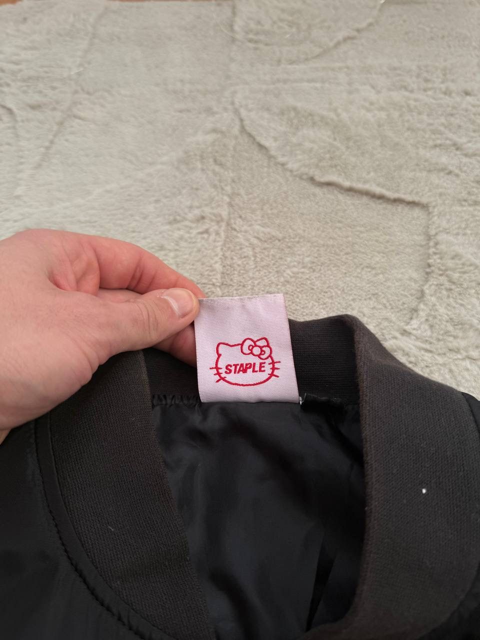 Staple Staple x Hello Kitty Baseball Jacket Black Size US M / EU 48-50 / 2 - 5 Thumbnail
