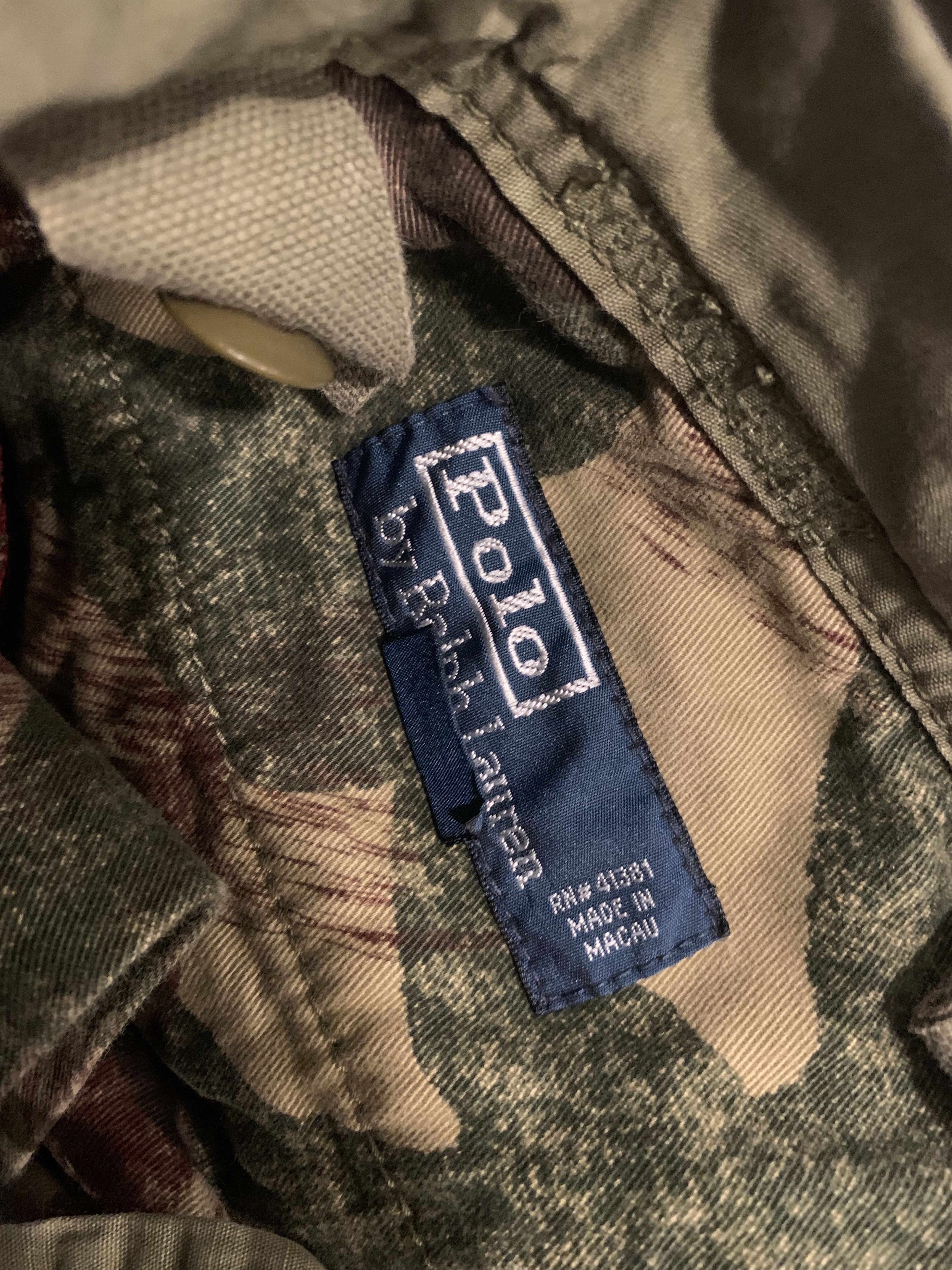 Polo Ralph Lauren × Vintage Rare Vintage PRL Military Shorts Size US 34 / EU 50 - 3 Thumbnail