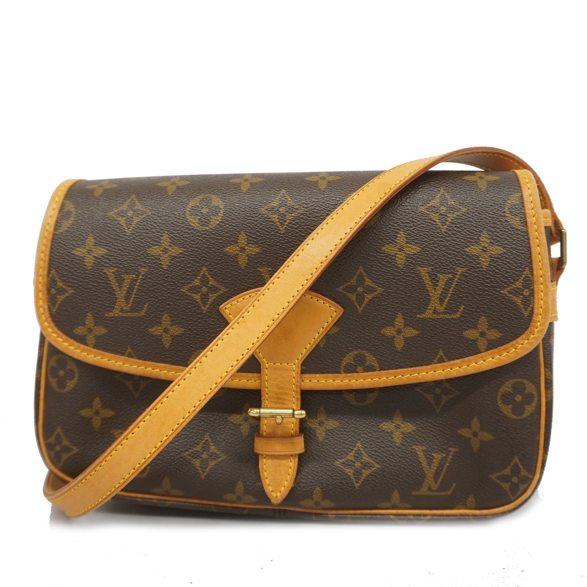 Authenticated Used Louis Vuitton Monogram Sologne M42250 Shoulder