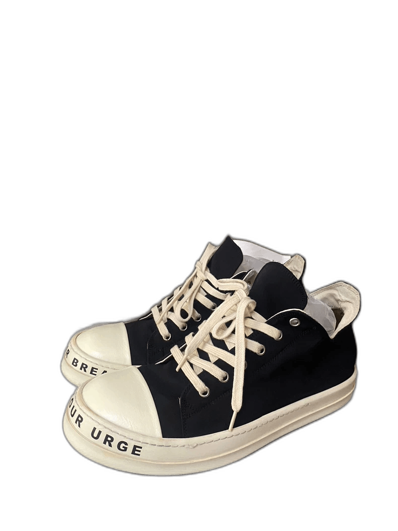 ゆう　DRKSHDW SNEAKS 43 Rick Owens Rick Owens DRKSHDW lace-up zip-fastening Sneakers | Black