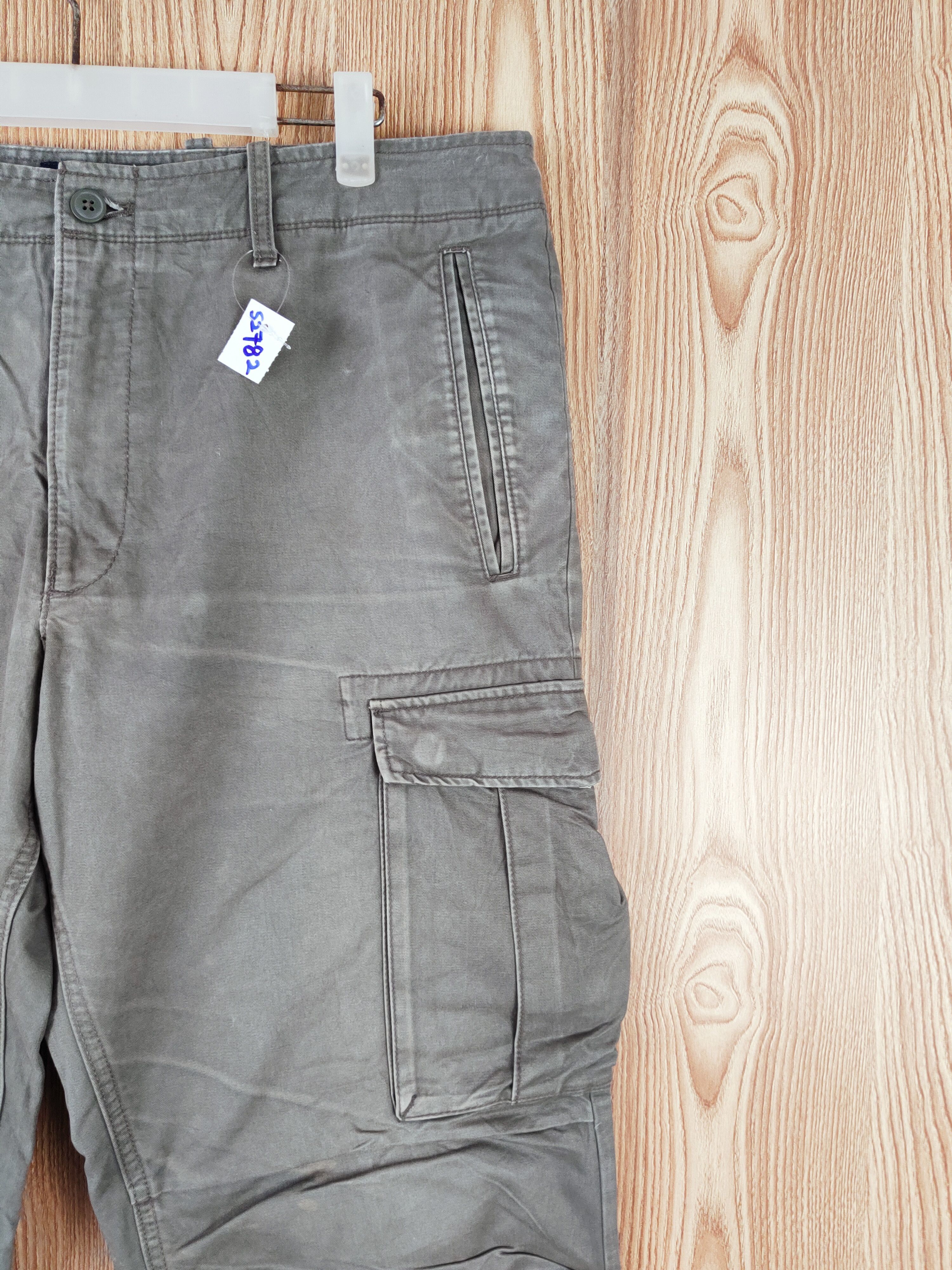 Gap DL Gap Olive Faded Multipocket Tactical Cargo Pants #S2782 Size US 36 / EU 52 - 5 Thumbnail
