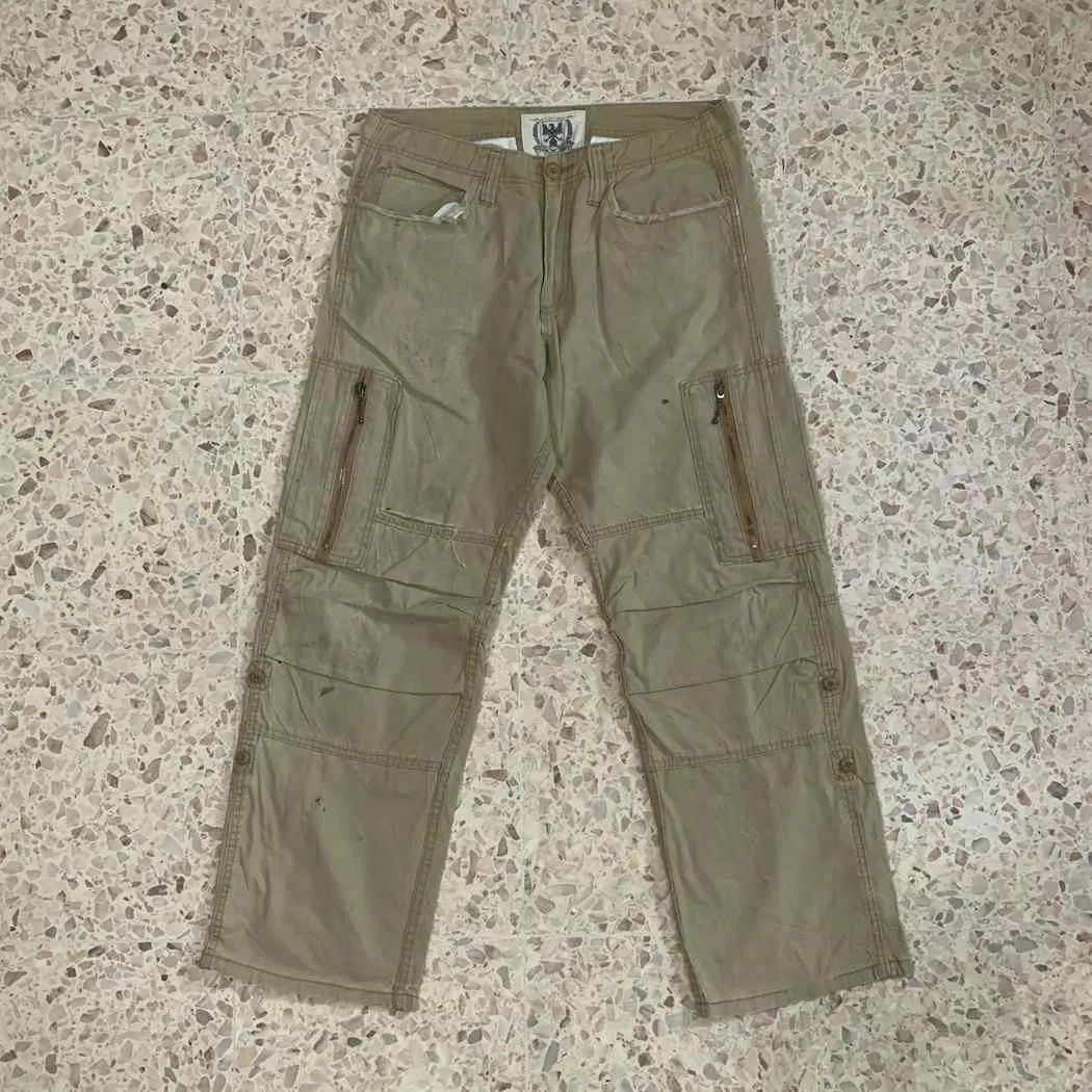 Japanese Brand RUSTY DIRTY! Japanese Vintage Utility Trousers Distressed Size US 31 - 3 Thumbnail