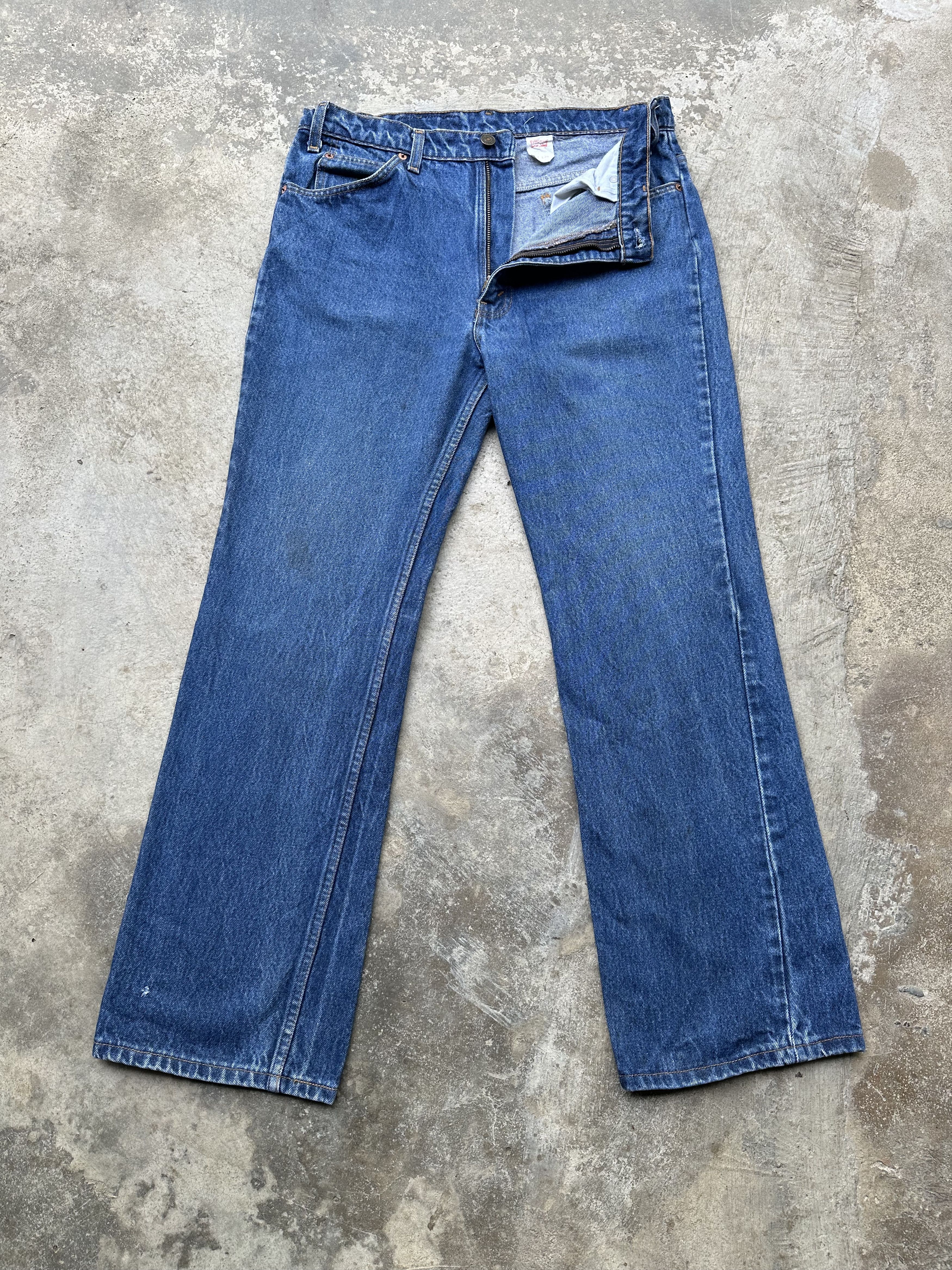 Levi's Rare!! Vintage Levis 517 Scovill Zip Bootcut Flare Jeans Size US 34 / EU 50 - 3 Thumbnail