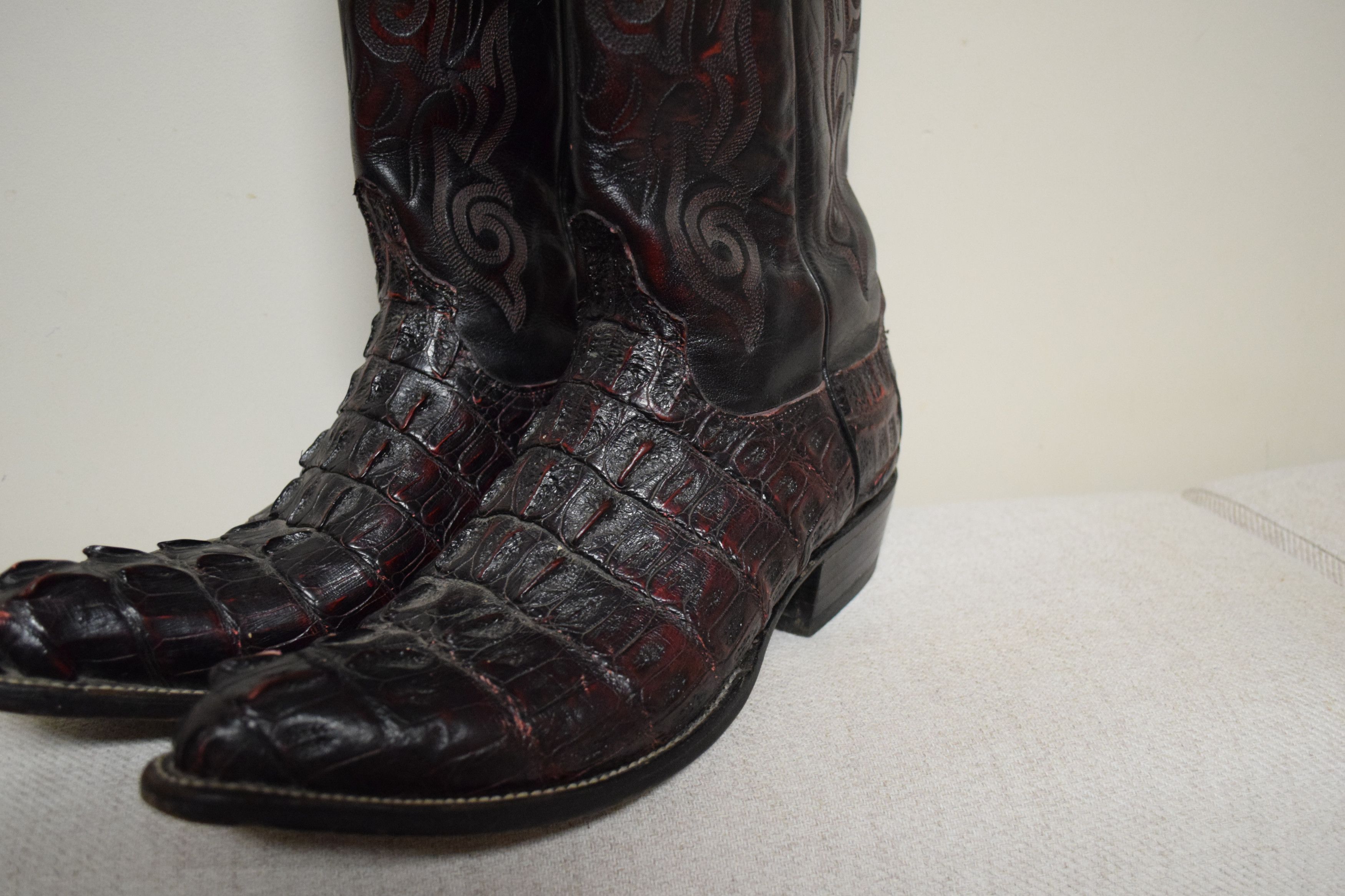 Lucchese lucchese cowboy boots alligator/deer Size US 10 / EU 43 - 4 Thumbnail