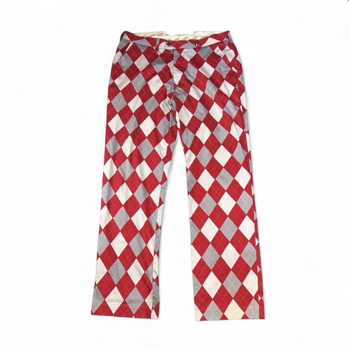 Vintage Vintage 90s Tartan Loud Mouth Pants Size US 36 / EU 52 - 1 Thumbnail