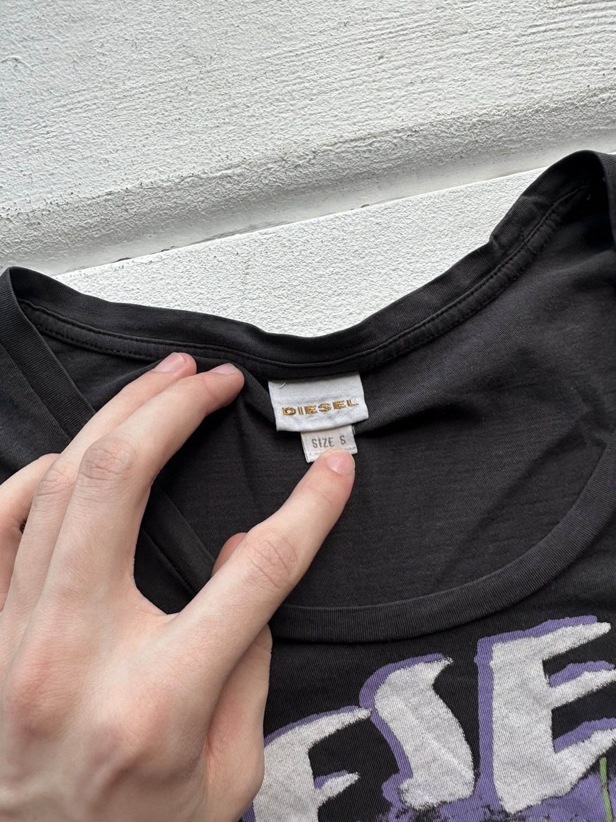 Diesel 🚨VINTAGE AVANT-GARDE DIESEL TEE LOGO Y2k OPIUM Size S / US 4 / IT 40 - 5 Thumbnail