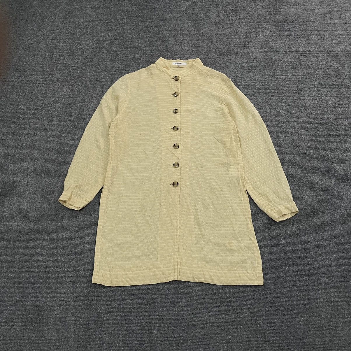 Yves Saint Laurent YSL Yves Saint Laurent Button Up Dress Shirt Streetwear Size XS / US 0-2 / IT 36-38 - 1 Thumbnail
