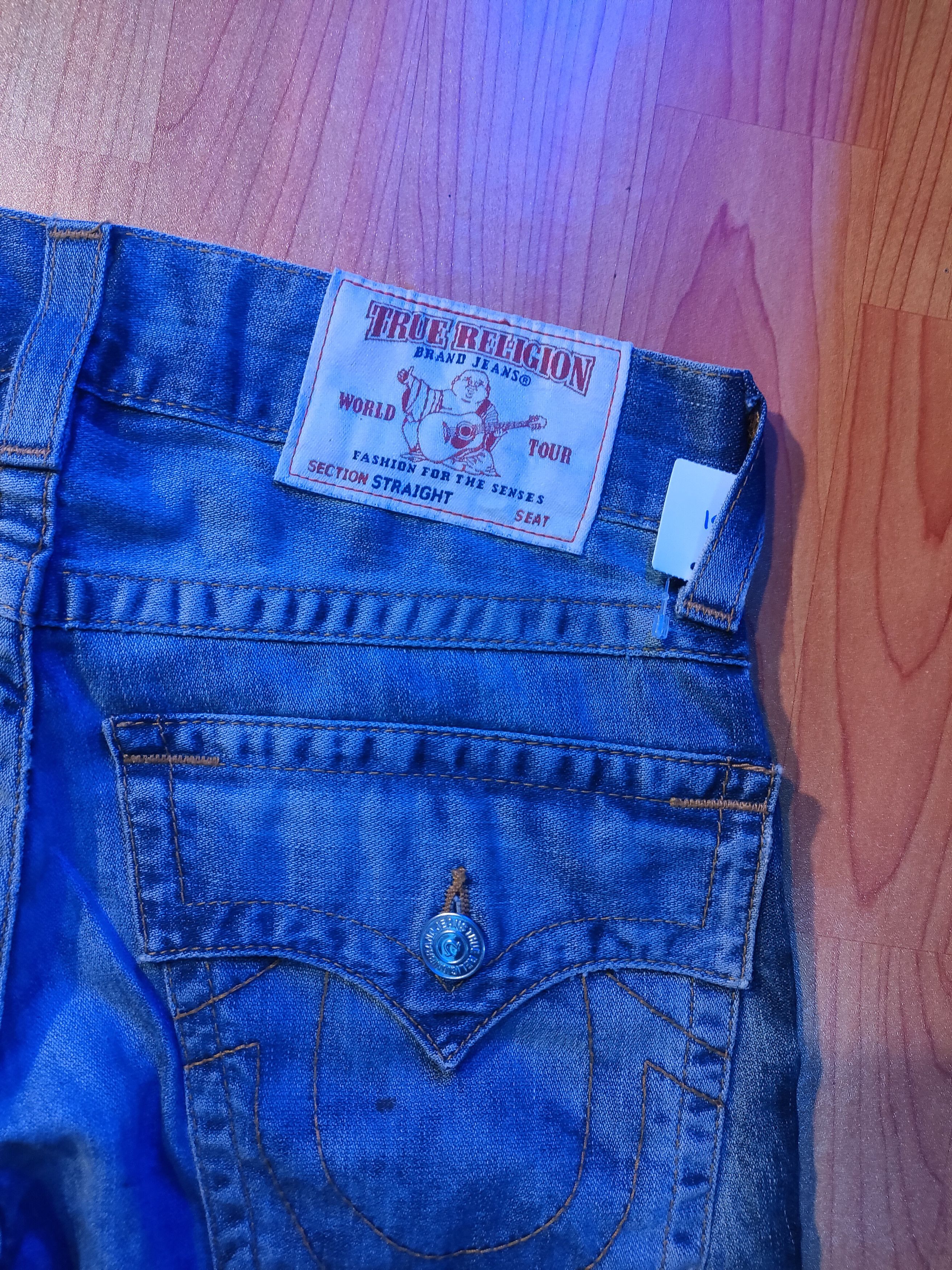 If Six Was Nine × Robins Jeans × True Religion True Religion Section Straight Jeans Size US 31 - 2 Thumbnail