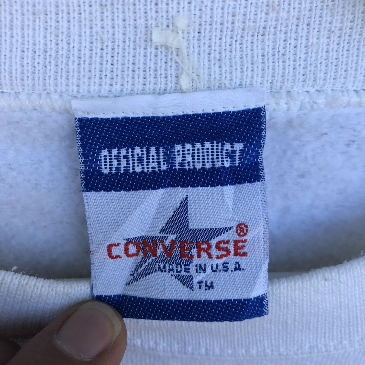 Converse Vintage 90s converse Crewneck Sweatshirt Size US XL / EU 56 / 4 - 7 Thumbnail