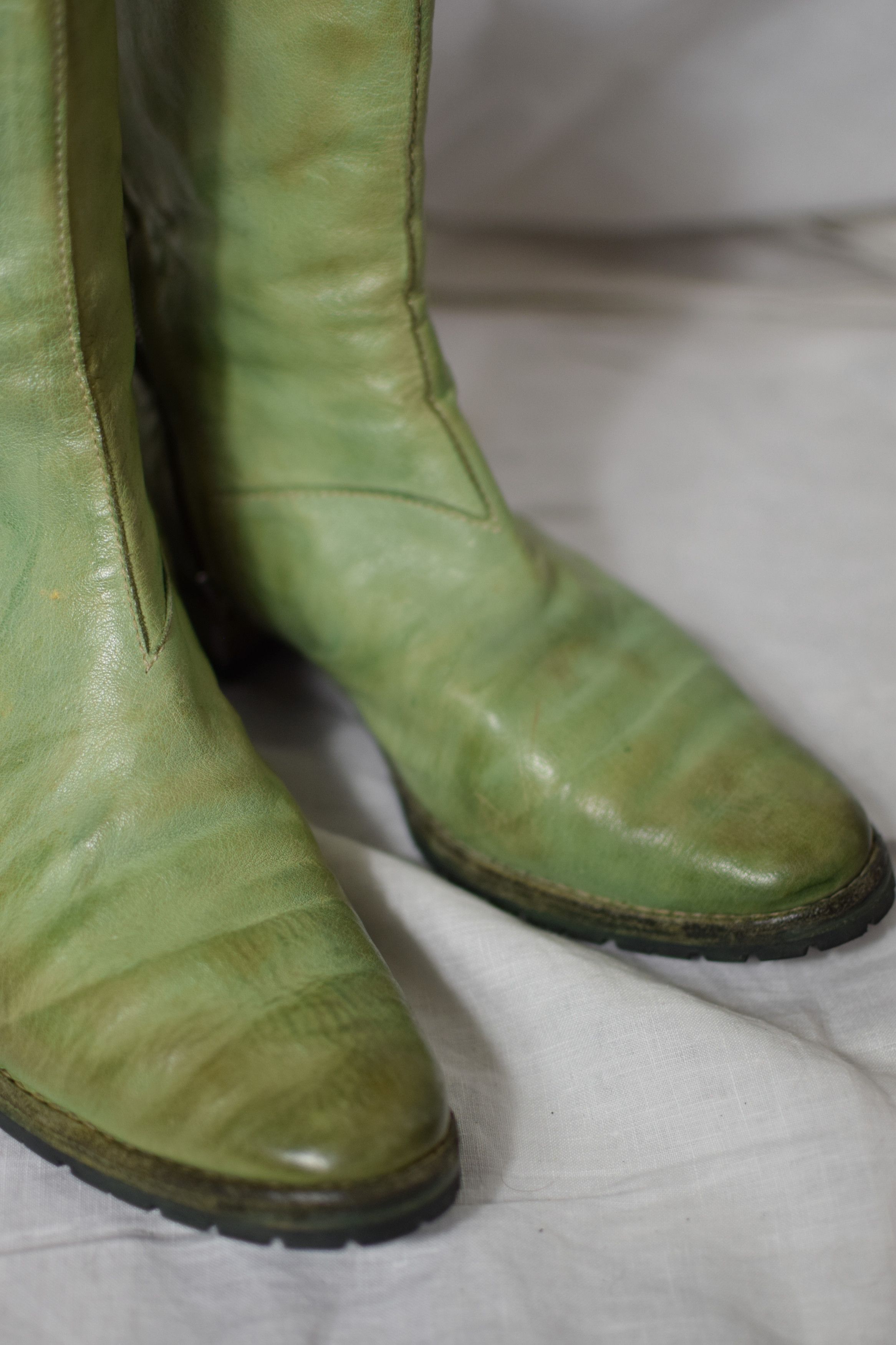 Carol Christian Poell CCP Col. 06 Green Tornado Boots Size US 9 / EU 42 - 12 Thumbnail
