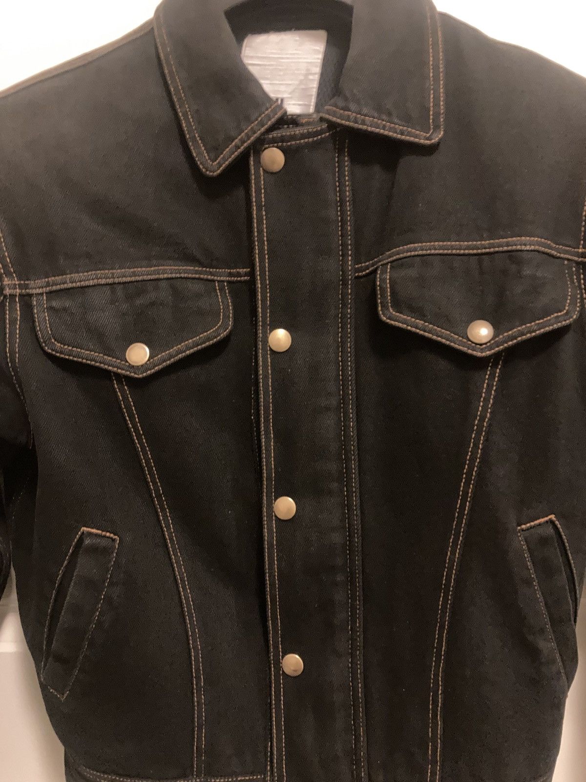 RARE SS18 Cem Black Denim Jacket