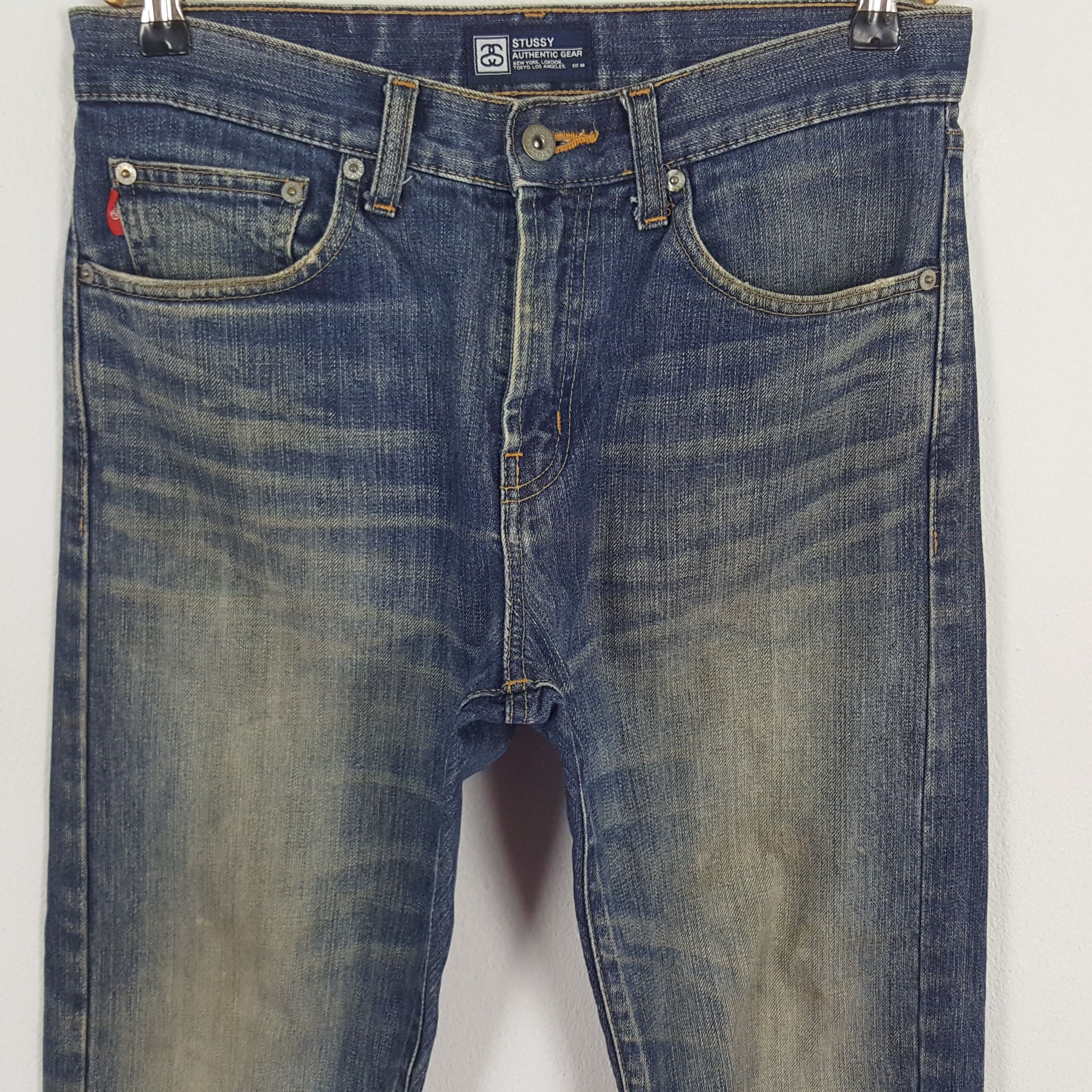 Stussy × Vintage Vintage Stussy American Streetwear Denim Jeans Size US 30 / EU 46 - 5 Thumbnail