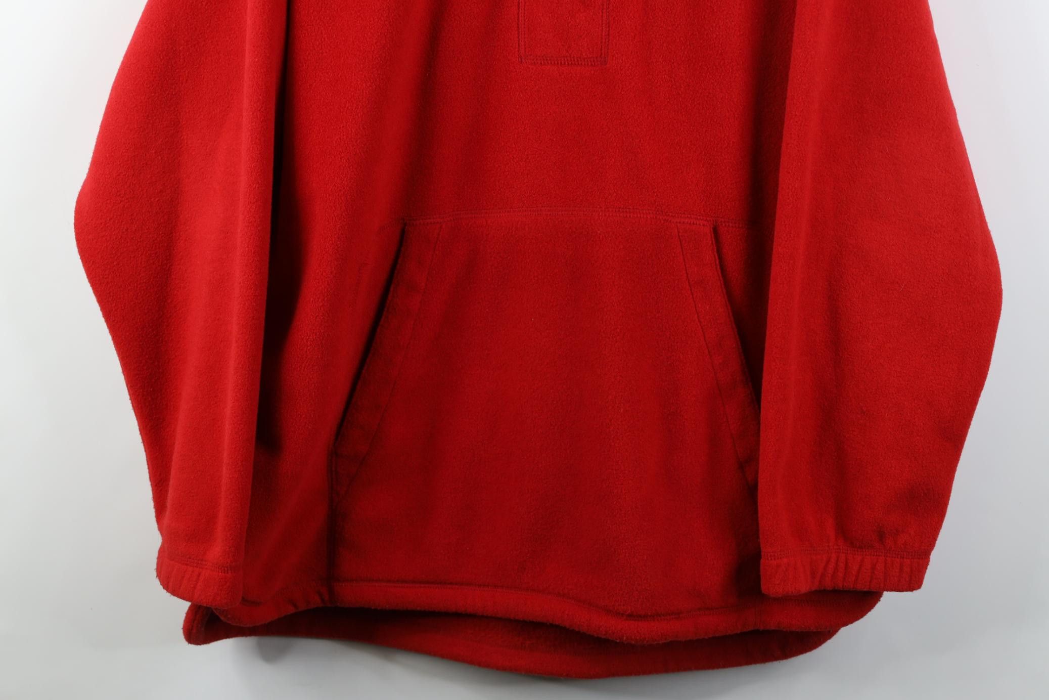 Fila Vintage 90s Fila Sport 1/4 Zip Fleece Pullover Sweater Red Size US XL / EU 56 / 4 - 3 Thumbnail
