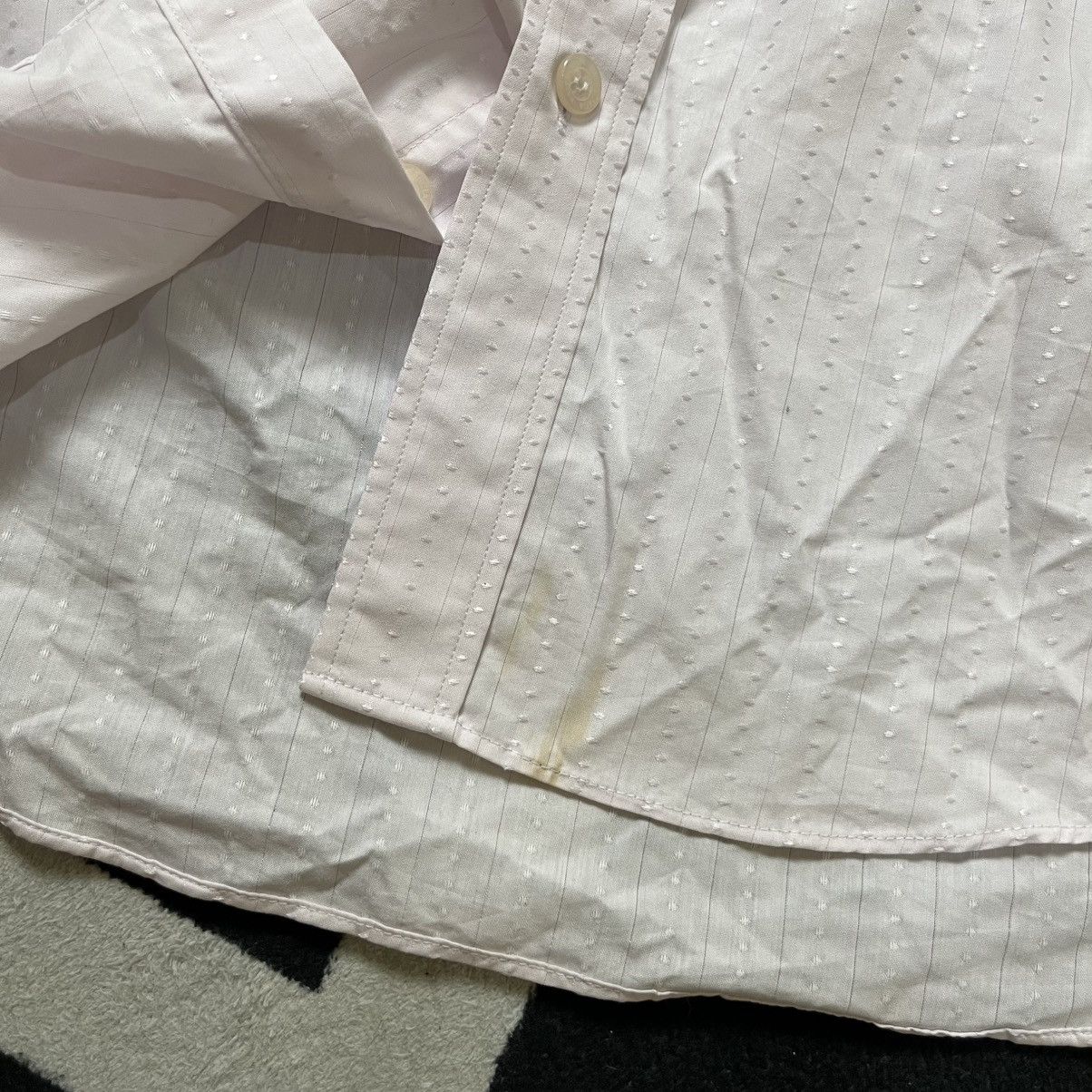 Balenciaga Balenciaga Jacquard dot texture Long Sleeve Button Shirt Size US L / EU 52-54 / 3 - 10 Thumbnail