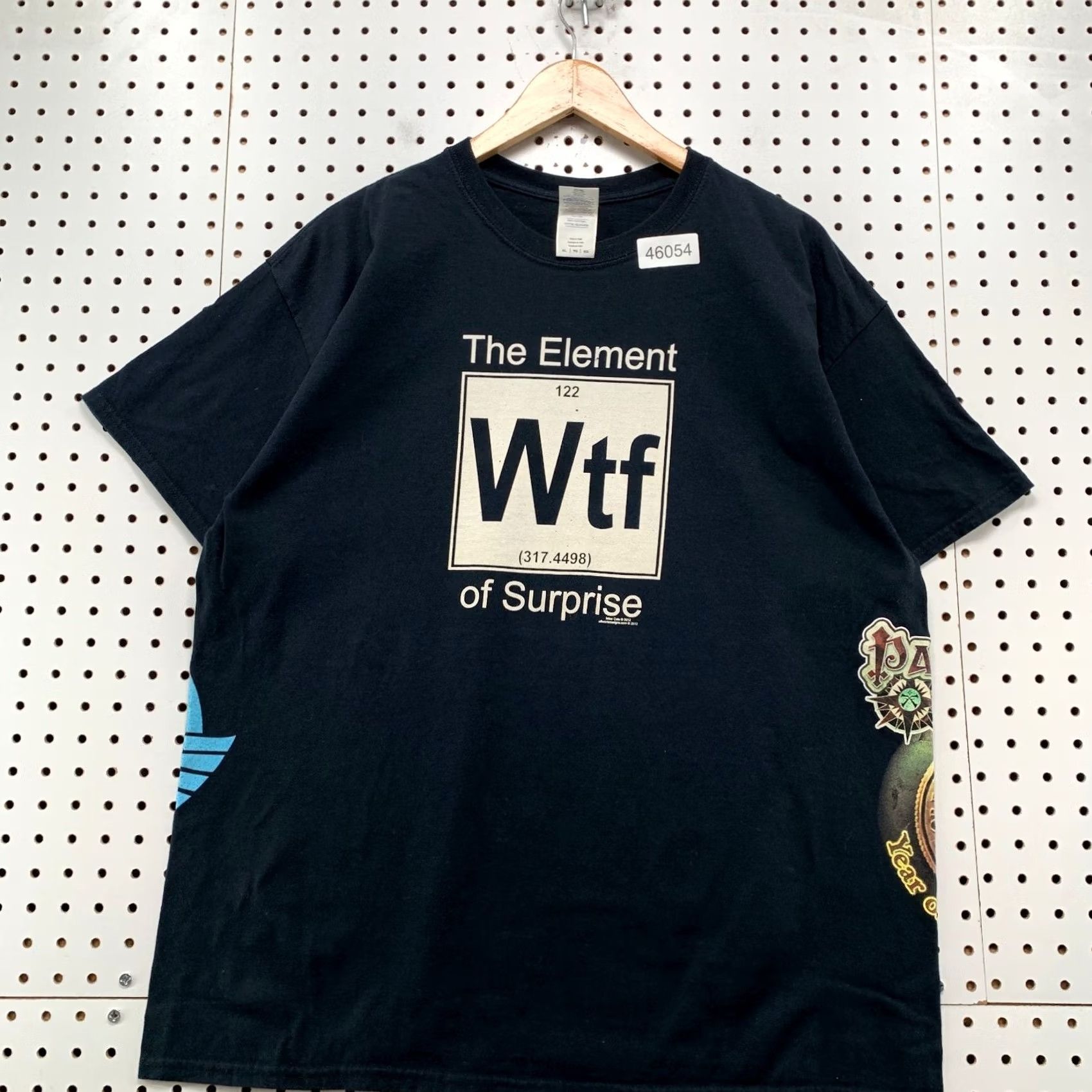 Gildan Pathfinder Society Shirt Mens XL Black Test Print WTF Element Of Surprise Size US XL / EU 56 / 4 - 2 Thumbnail