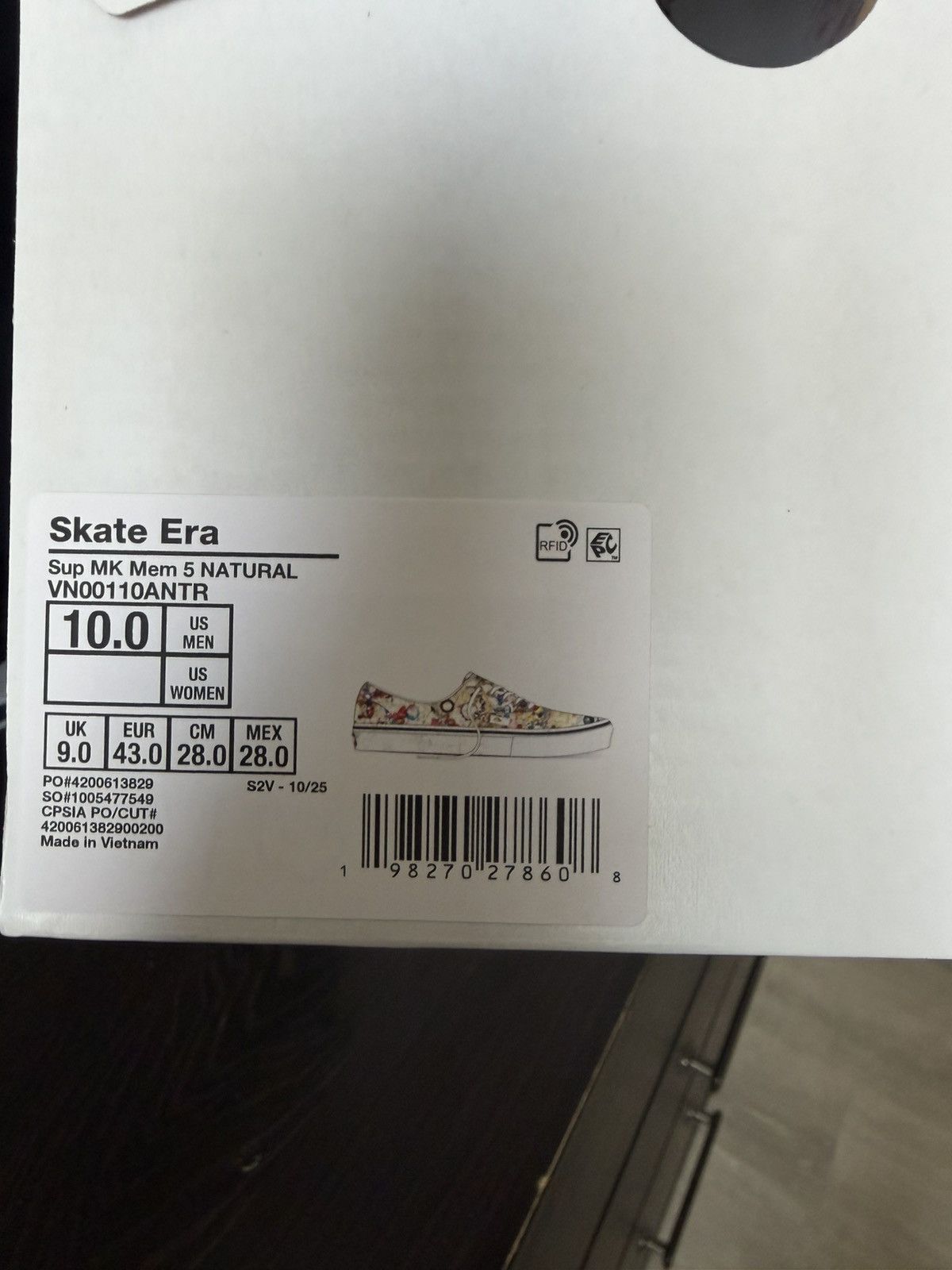 Supreme × Vans Supreme x Vans x Mike kelley Size US 10 / EU 43 - 4 Thumbnail