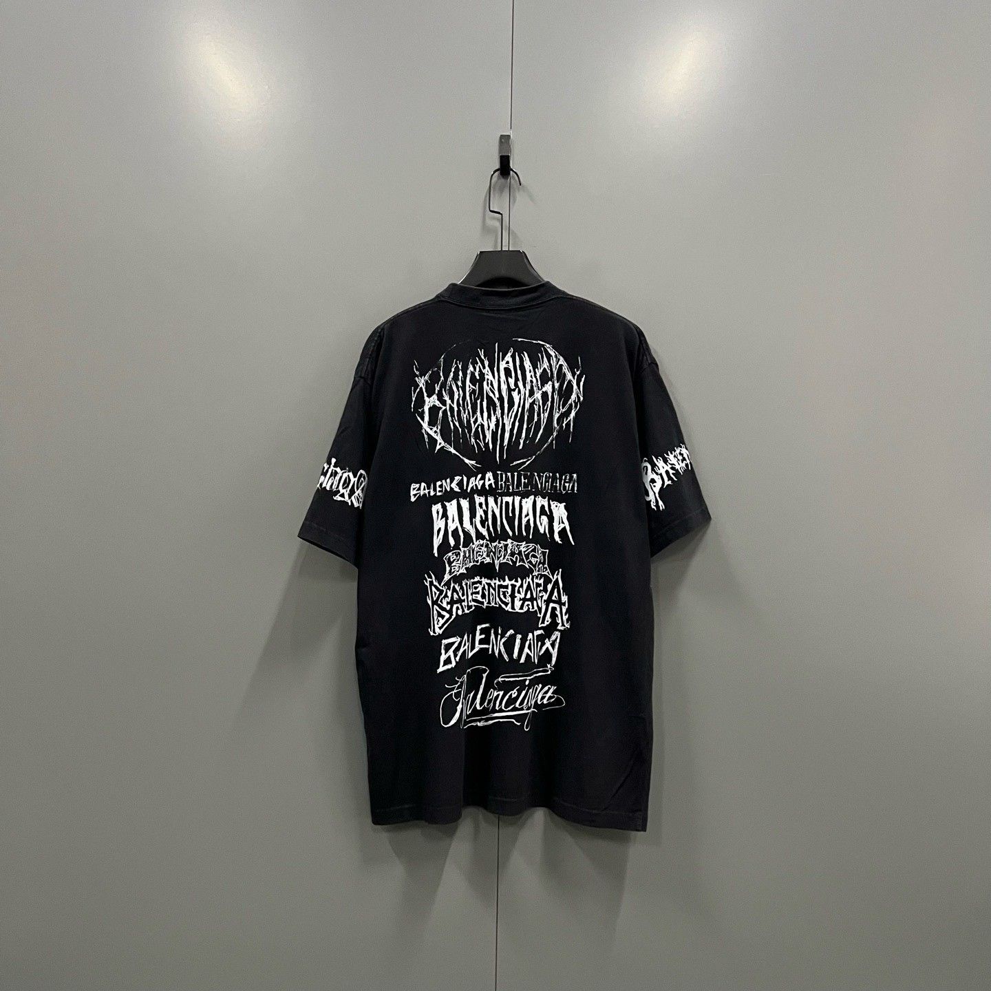 Balenciaga Balenciaga Year Logo Print Short Sleeve Size US M / EU 48-50 / 2 - 2 Thumbnail
