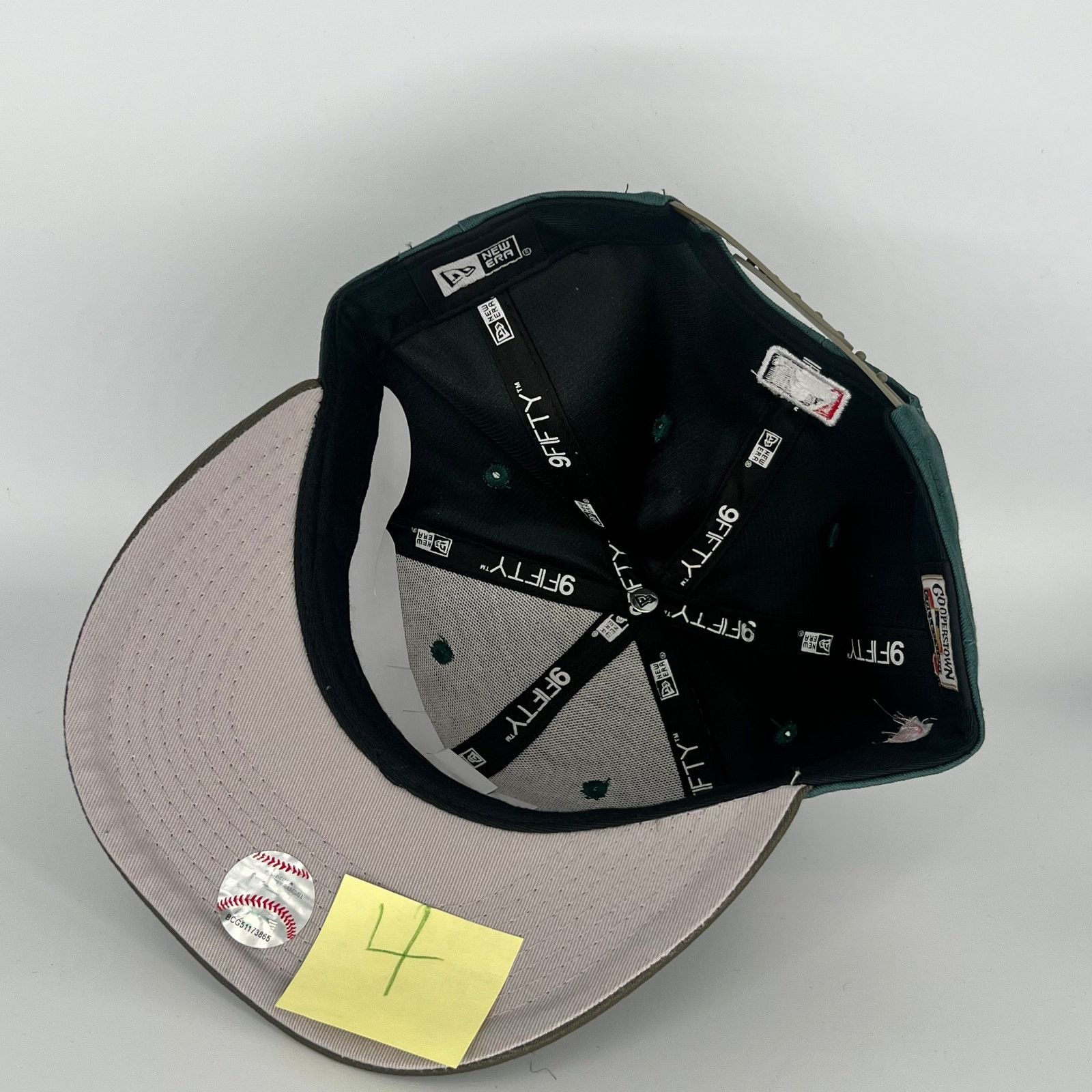 New Era Green Brown UV Los Angeles Dodgers 1988 World Series New Era Size ONE SIZE - 4 Thumbnail