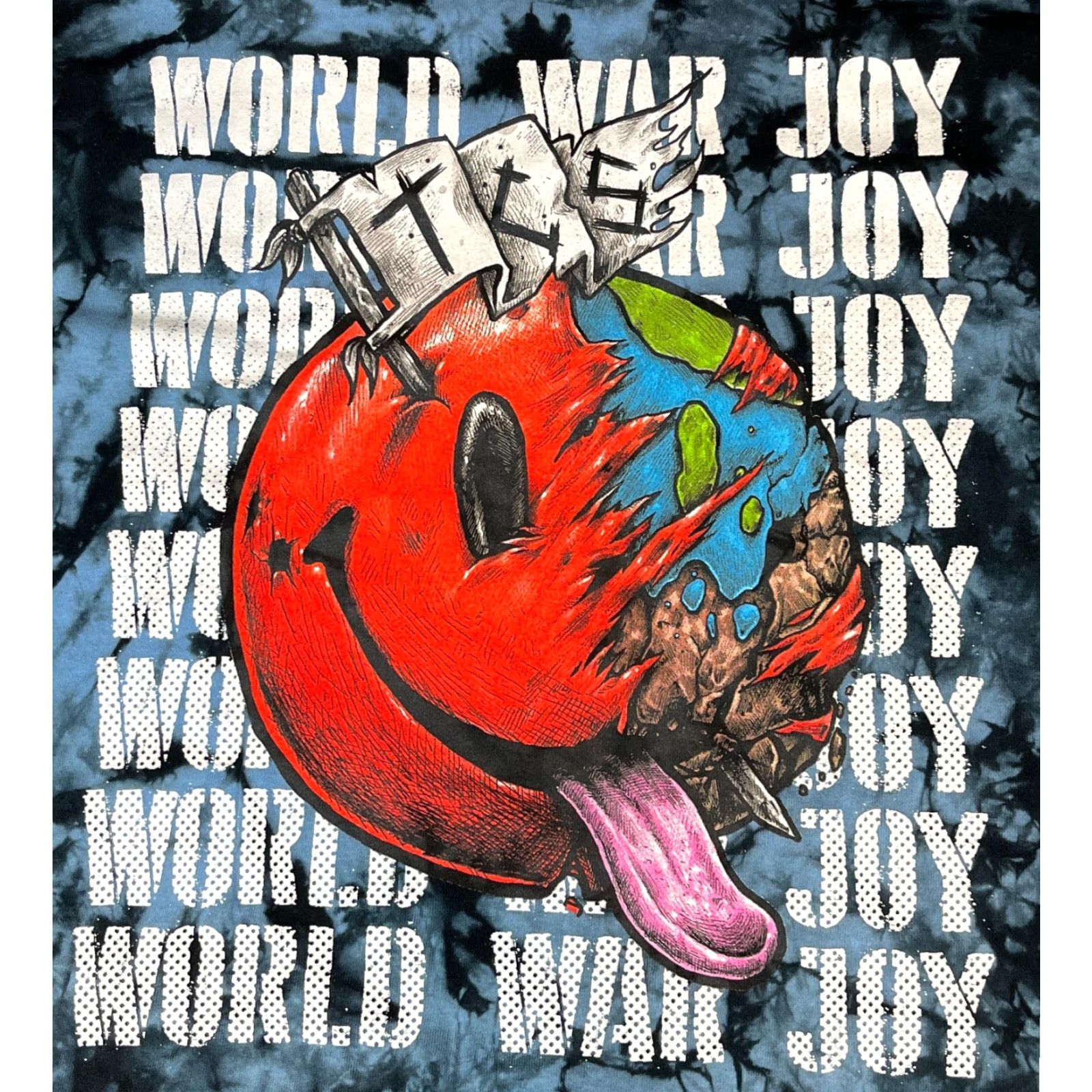 Gildan The Chainsmokers World War Joy 2019 Album Tie Dye T-shirt Double-Sided Sz L Size US L / EU 52-54 / 3 - 3 Thumbnail