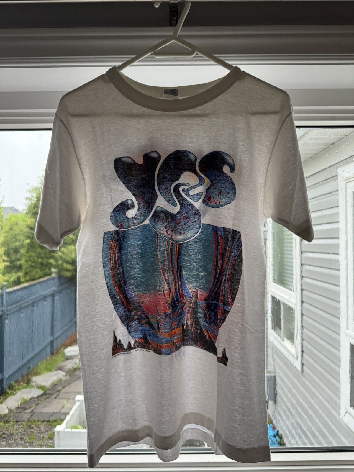 Vintage Rare Vintage Yes 90s Union Tour Band Tee Single Stitch Size US L / EU 52-54 / 3 - 7 Thumbnail