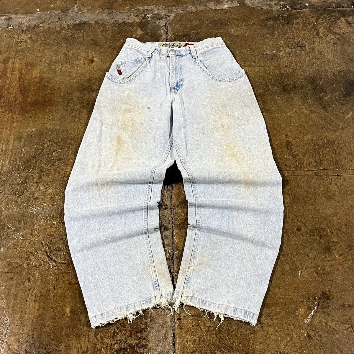 JNCO × Vintage Crazy Vintage Y2K JNCO Jeans Baggy Skater Rave Wide Leg Size US 31 - 2 Thumbnail