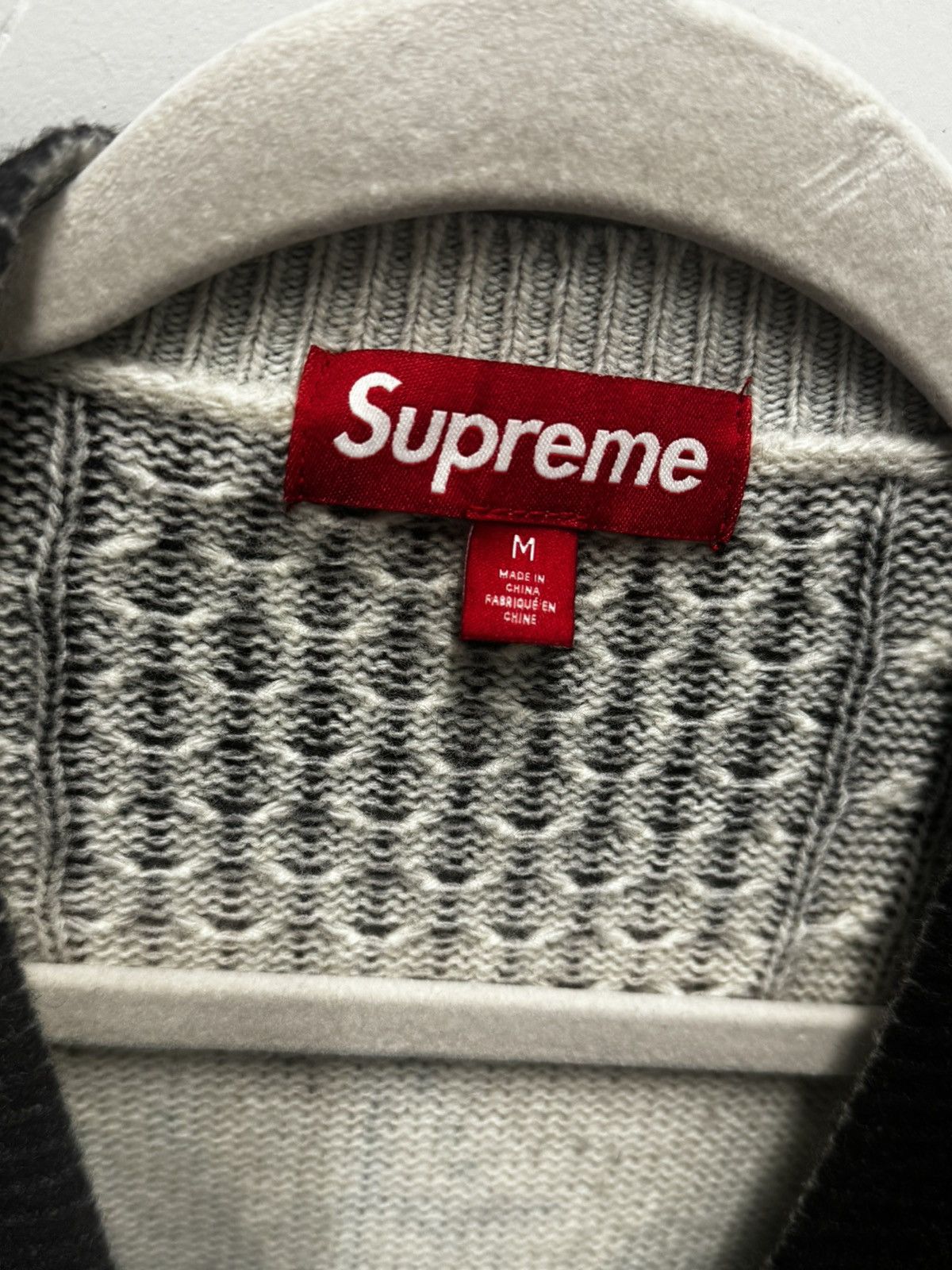 Supreme Supreme/Jane’s Addiction cardigan black wool jacket Size US M / EU 48-50 / 2 - 3 Thumbnail