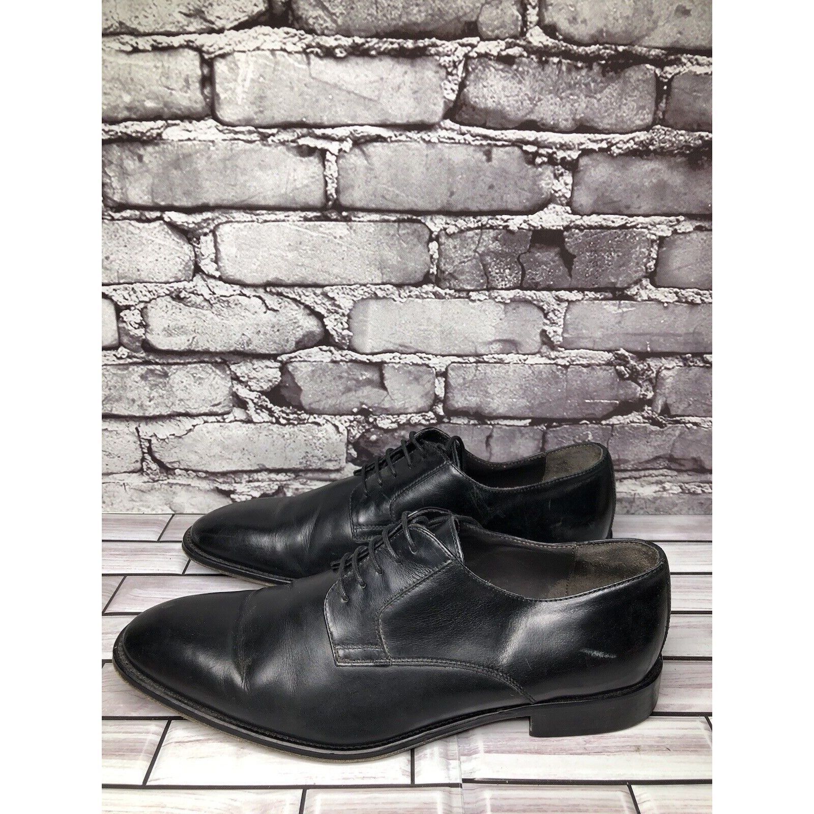 To Boot New York To Boot New York NUOVO Black Leather Lace Up Dress Oxfords M Size US 11 / EU 44 - 9 Thumbnail