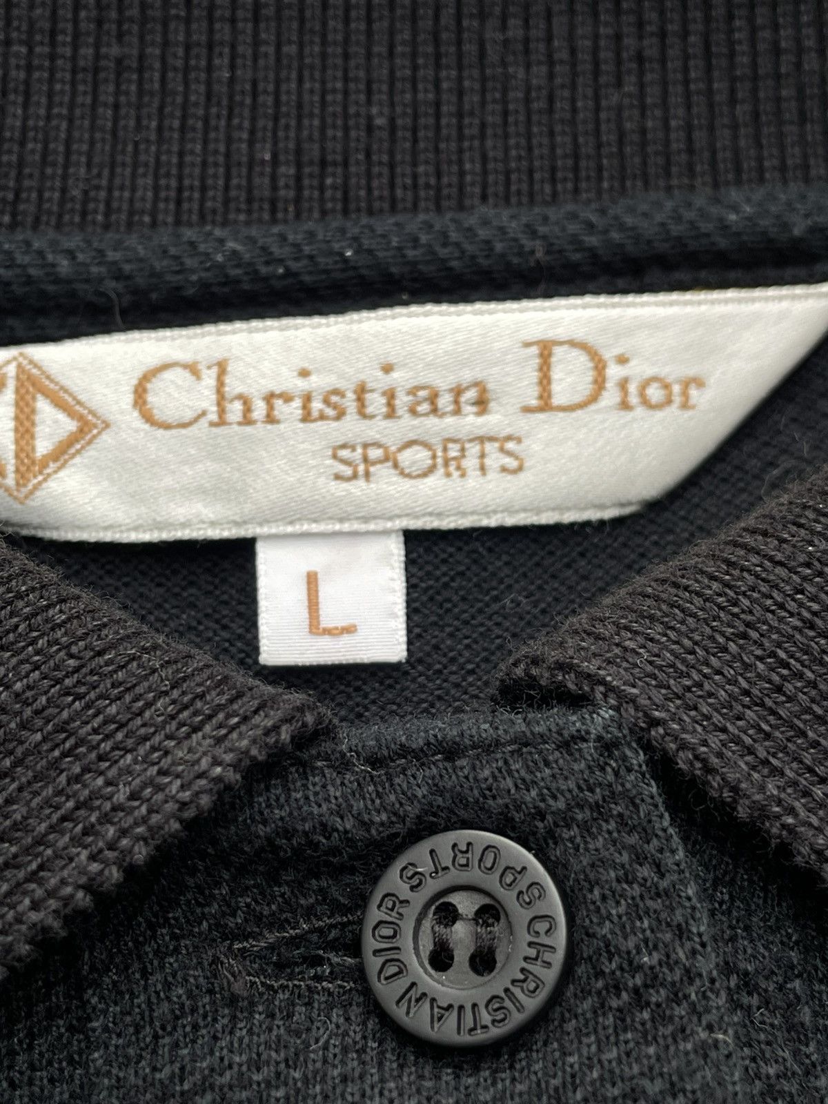 Christian Dior Monsieur Christian Dior Sport | Cropped Polo Shirt Size M / US 6-8 / IT 42-44 - 4 Thumbnail