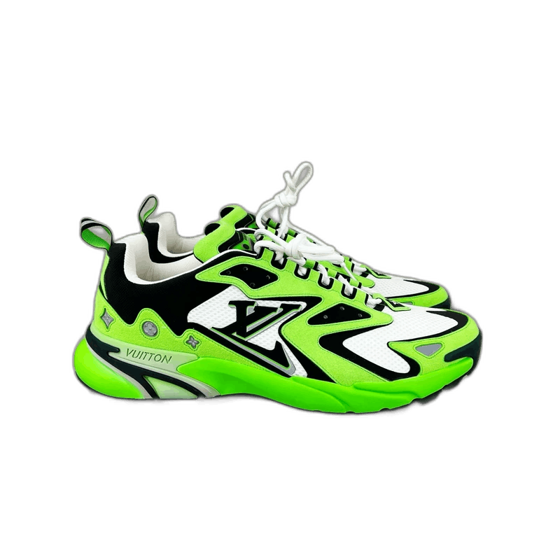 Louis Vuitton Louis Vuitton Tatic Runner Retro Running Sho Shoes in Green, Men's (Size 10.5)