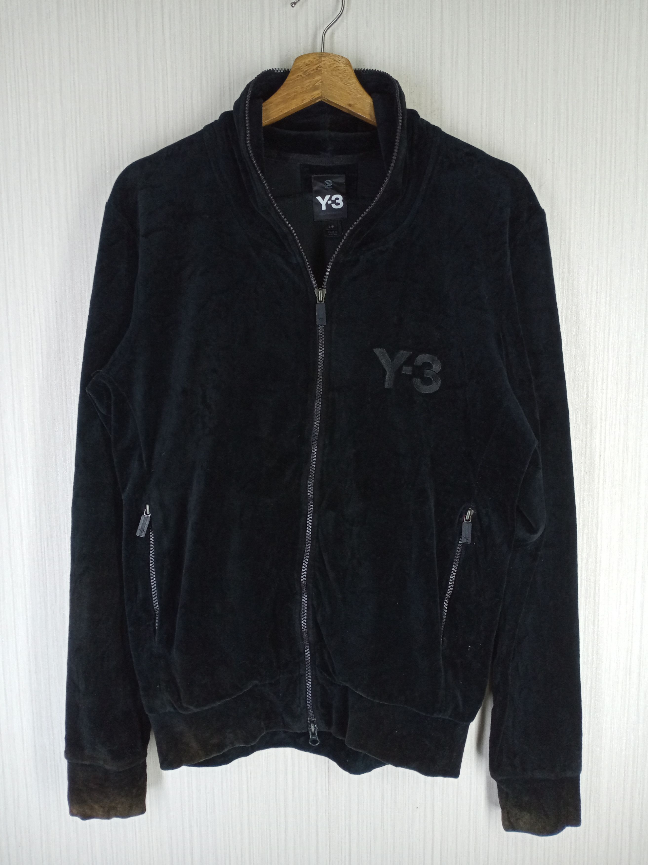 Adidas × Y-3 Rare Y-3 Yohji Yamamoto X Adidas Full Zip Sweatshirt Size US S / EU 44-46 / 1 - 2 Thumbnail