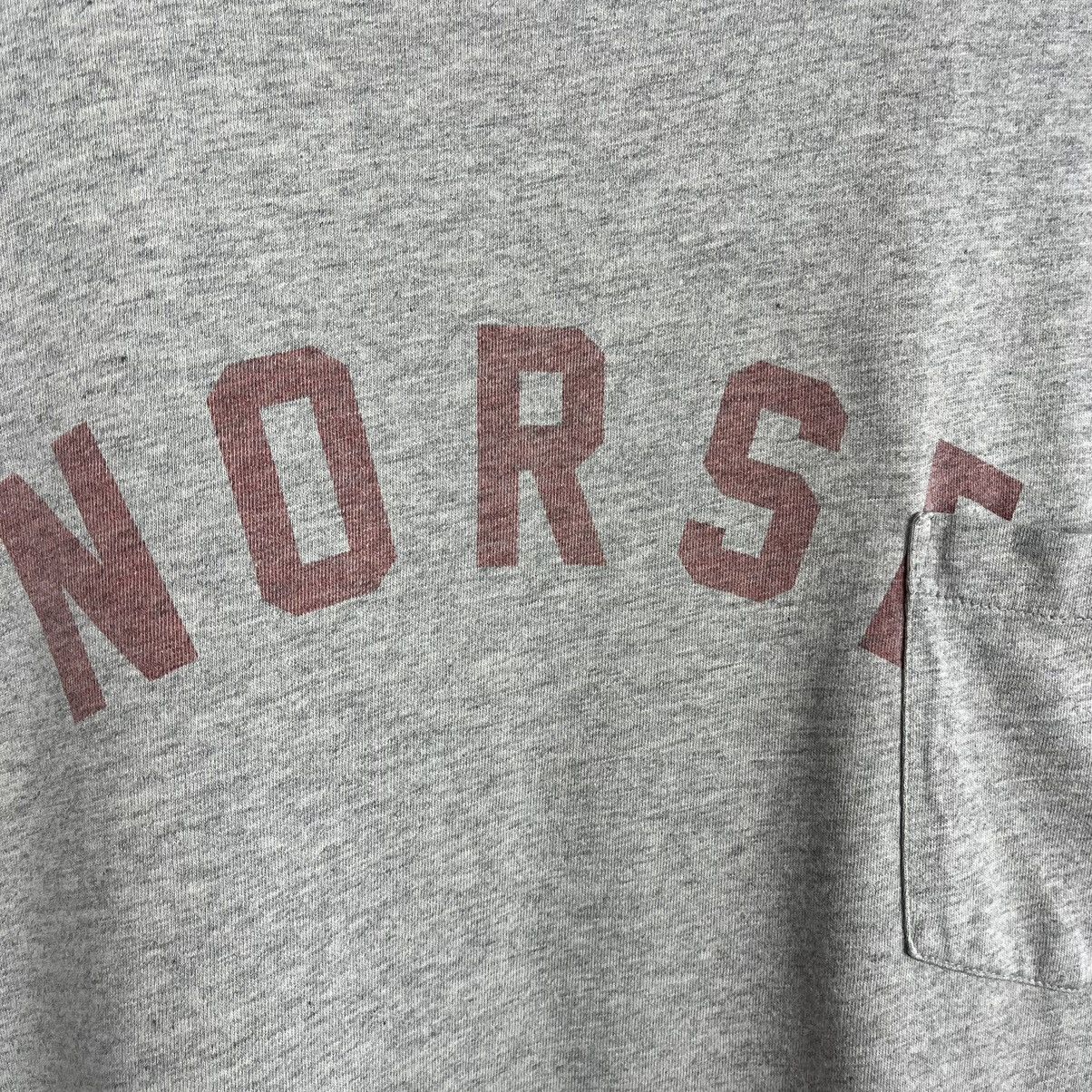 Norse Projects Norse Projects big logo pocket tee Size US L / EU 52-54 / 3 - 6 Thumbnail