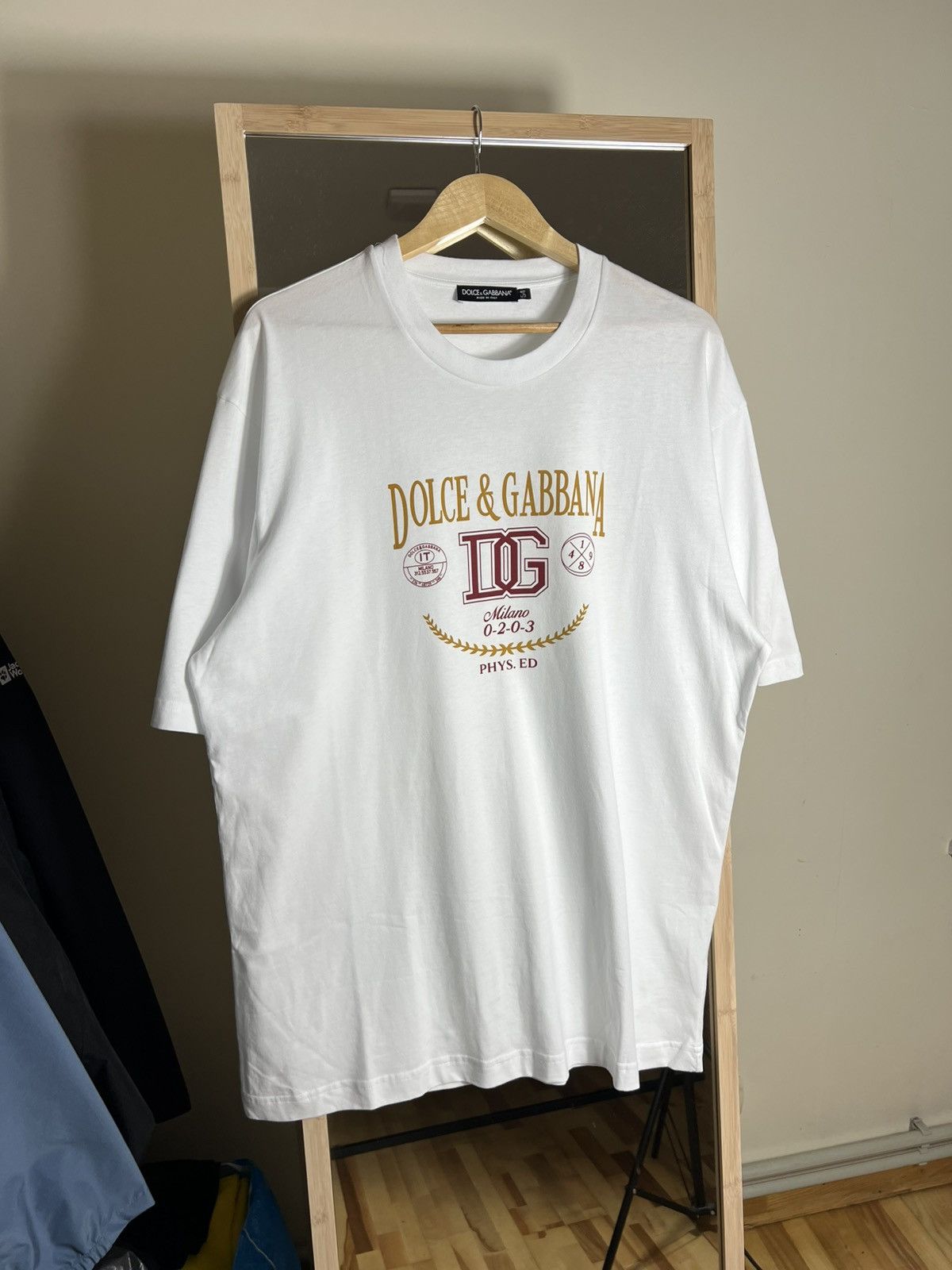 Dolce & Gabbana Dolce & Gabbana 54 big logo tee T-shirt Luxury Y2K Size US L / EU 52-54 / 3 - 2 Thumbnail