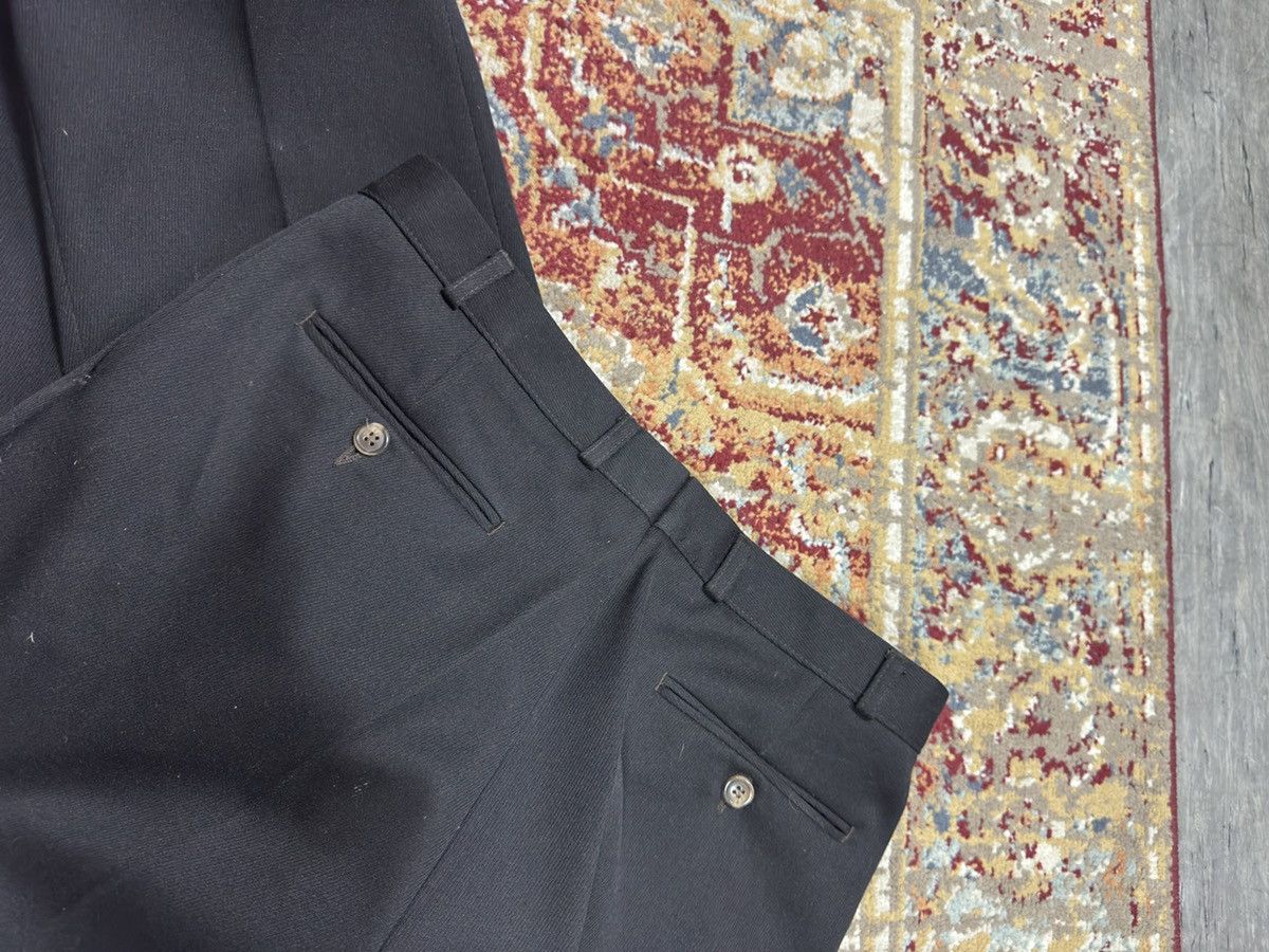 Japanese Brand 1980s Wool Suit Pants Baggy Trousers Blend Balenciaga Rick Size US 32 / EU 48 - 5 Thumbnail
