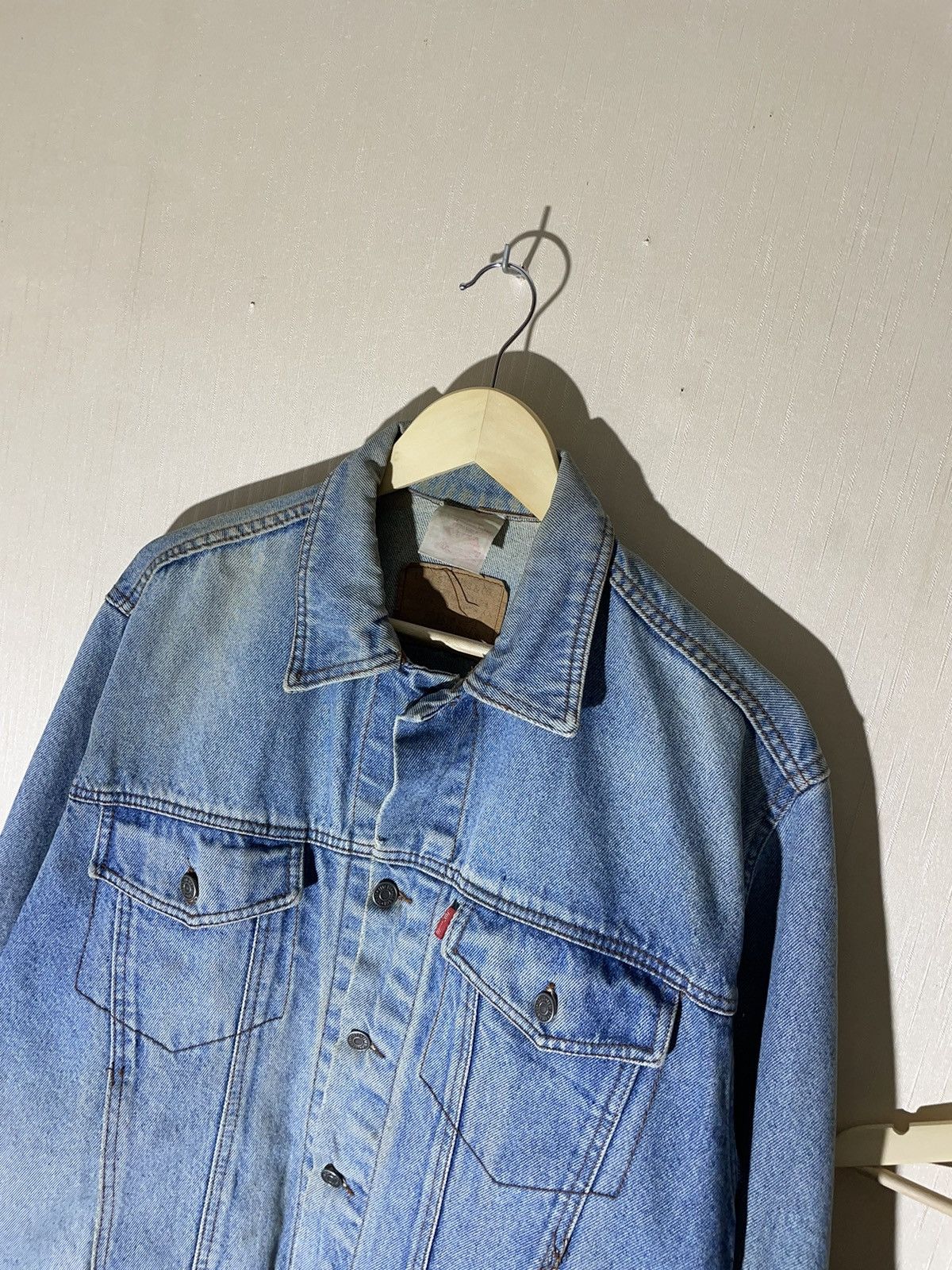 Levi's × Levi's Vintage Clothing Levi’s y2k vintage denim jacket made in USA 90s Size US M / EU 48-50 / 2 - 2 Thumbnail