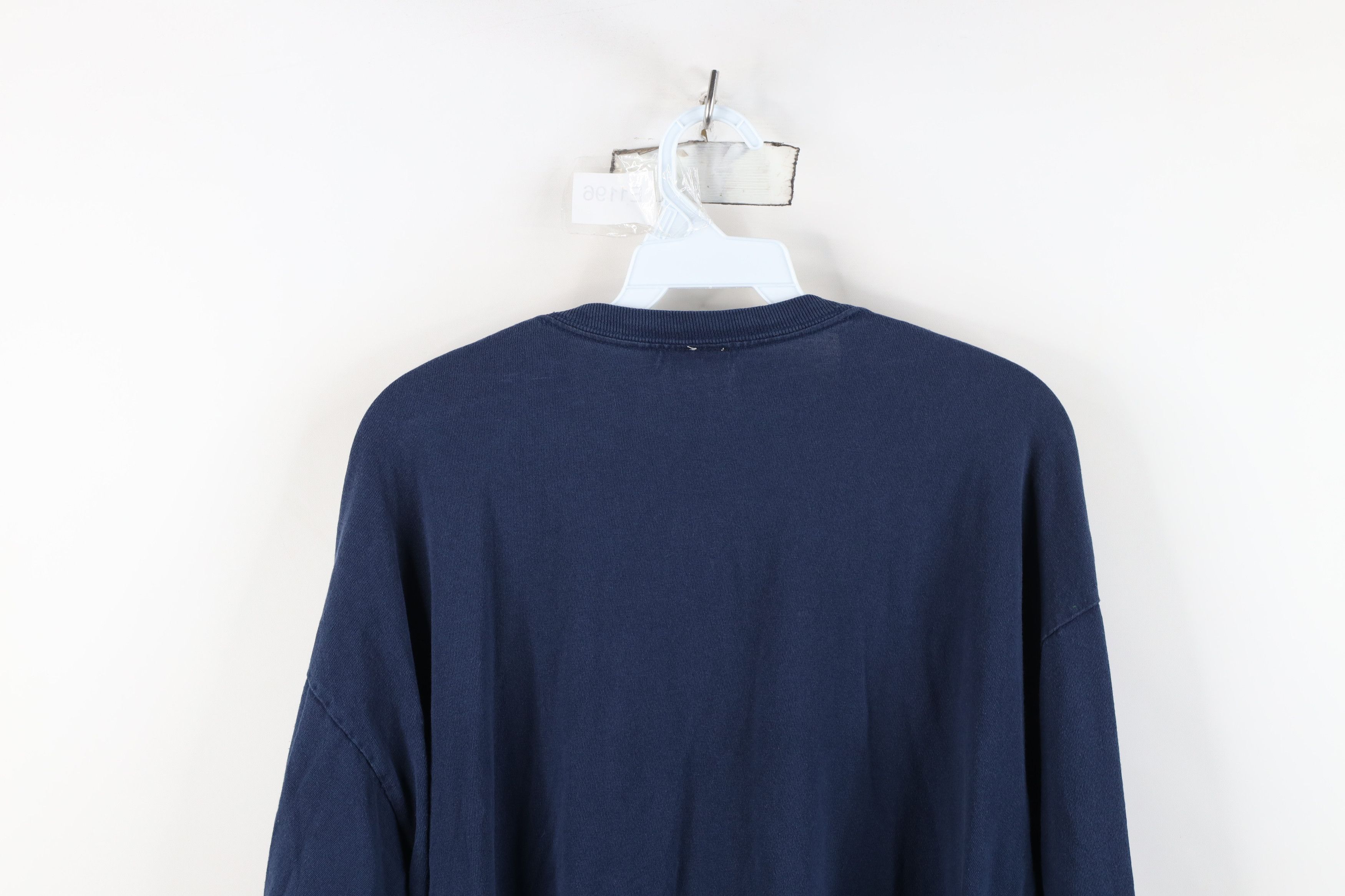Reebok Vintage Reebok New England Football Long Sleeve T-Shirt Size US XL / EU 56 / 4 - 12 Thumbnail